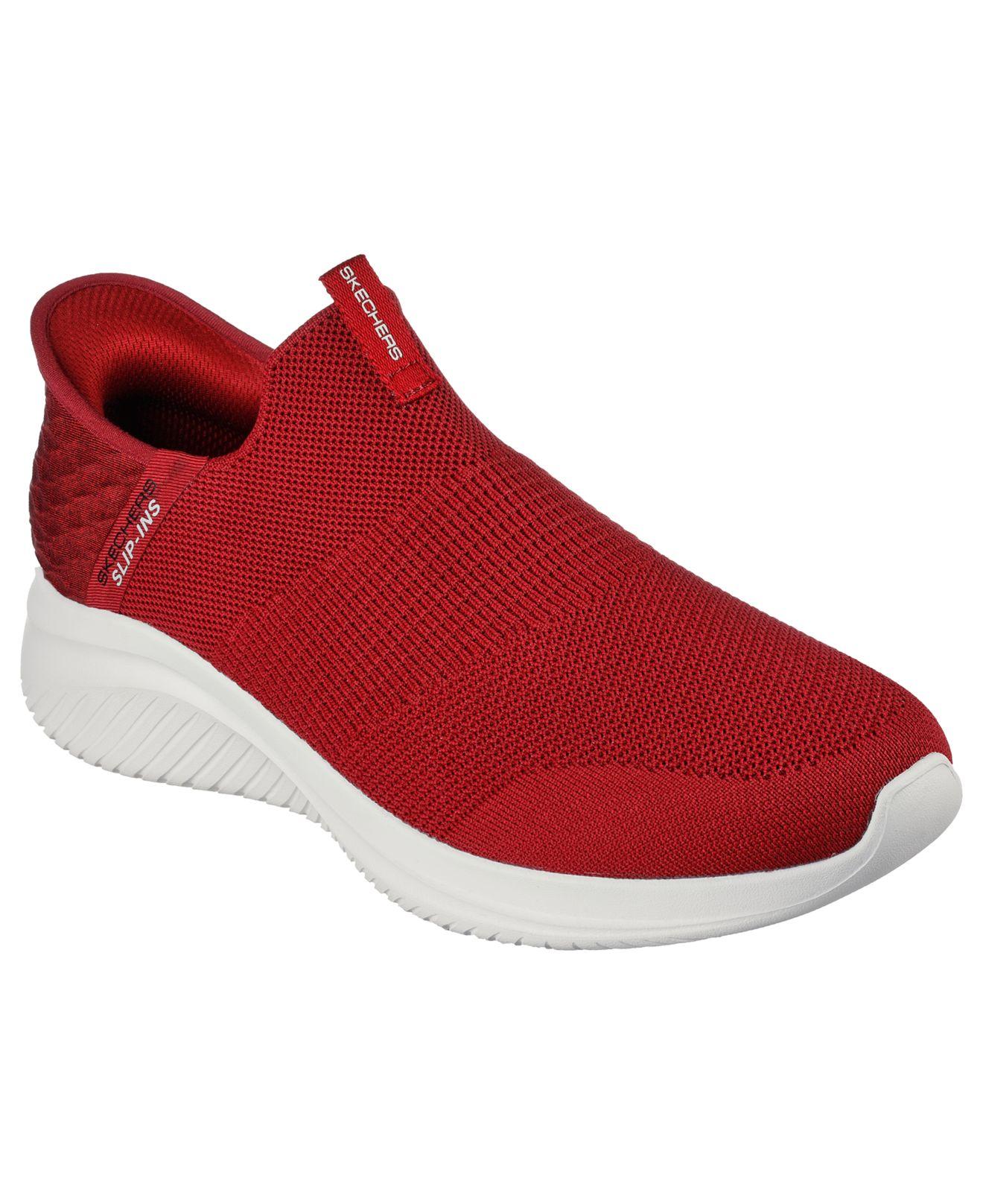 Skechers Slip-ins - Ultra Flex 3.0 - Smooth Step Slip-on Walking Sneakers  From Finish Line in Red for Men | Lyst