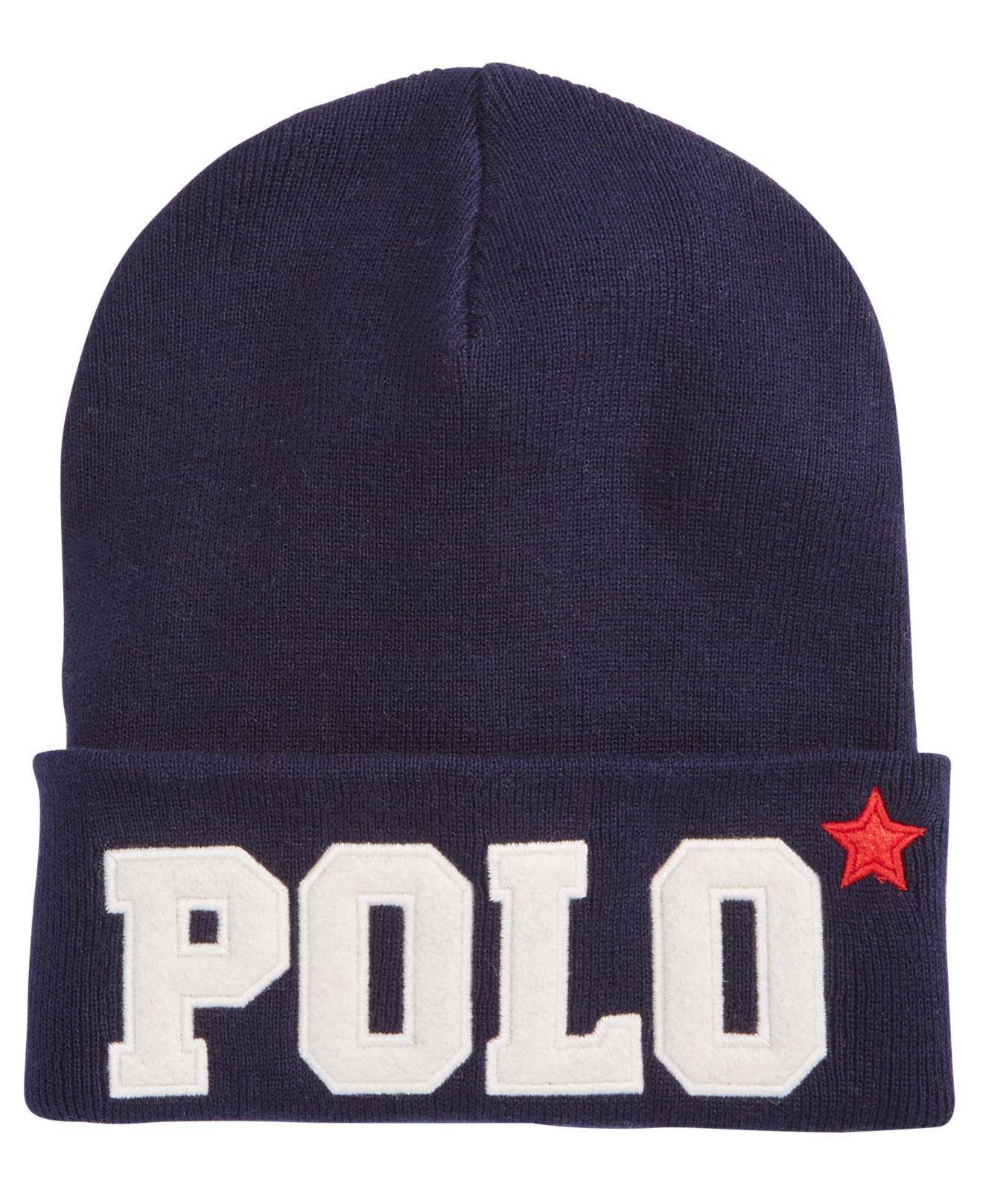 polo knit hat