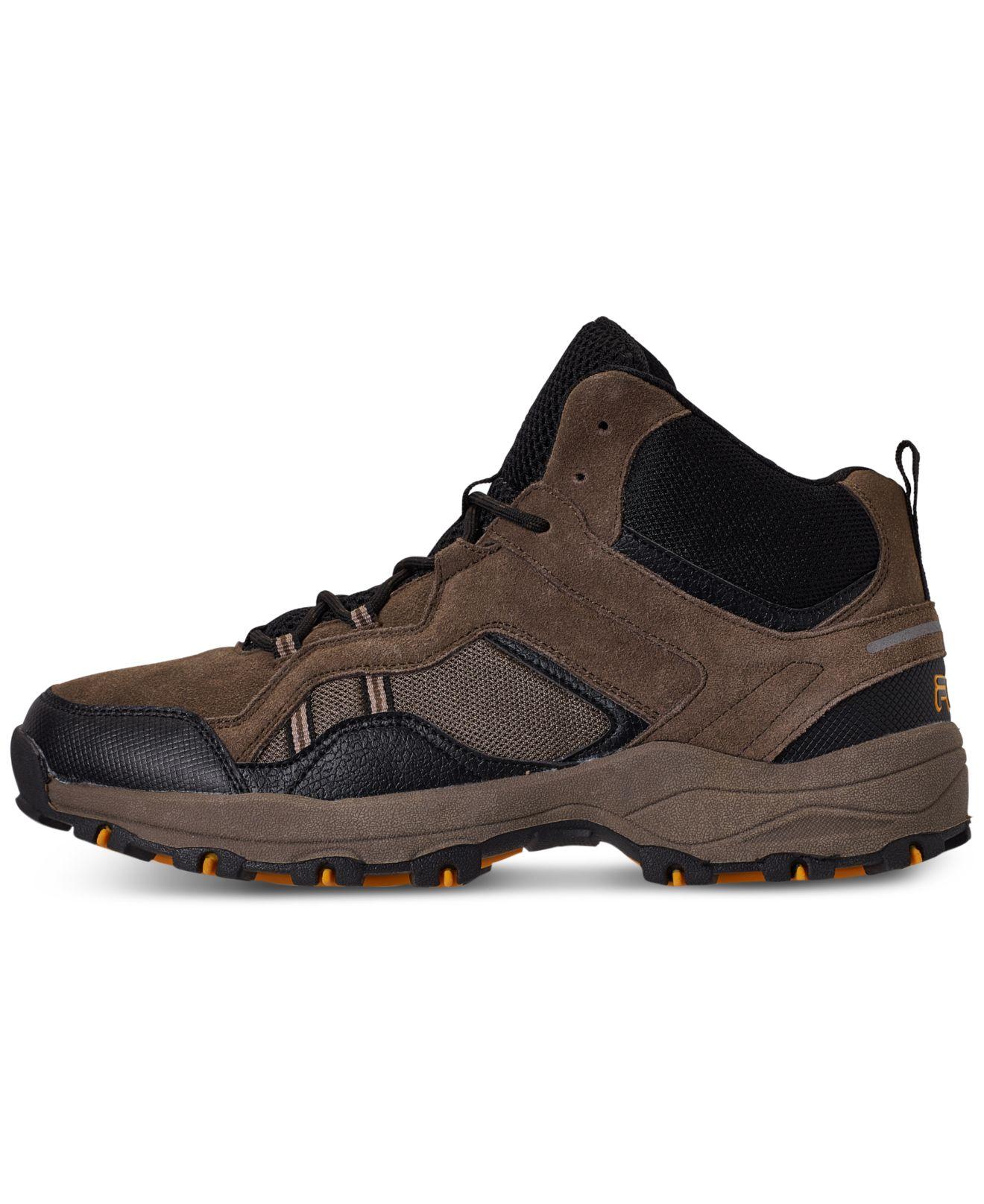 Fila men's country 19 mid casual hiking boots Clearance