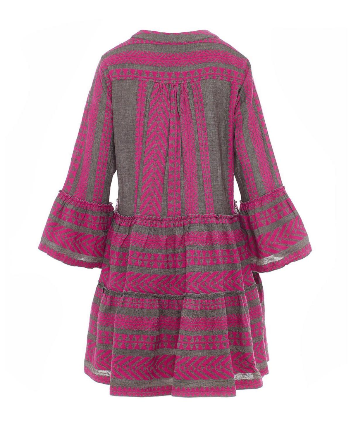 sachin and babi light blue dress DEVOTION Ella embroidered cotton-blend mini dress