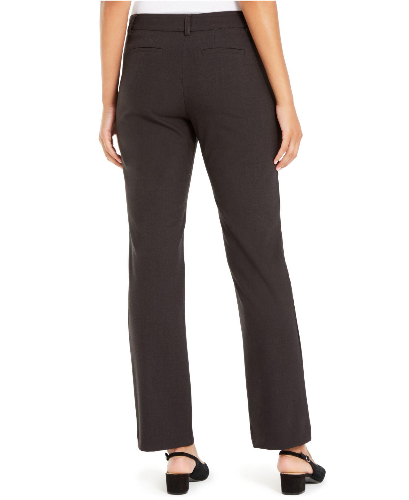 Alfani Straight-leg Pants, Created For Macy's - Lyst