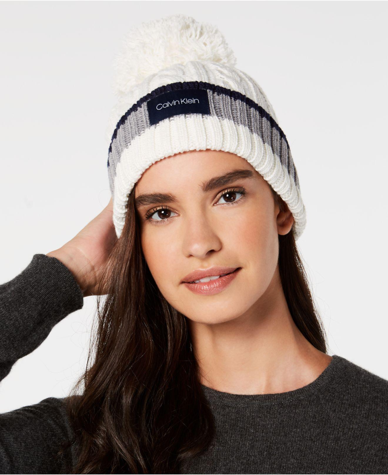 calvin klein pom hat