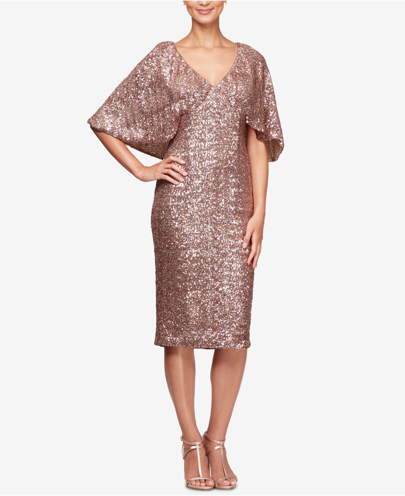 gold sequin cape