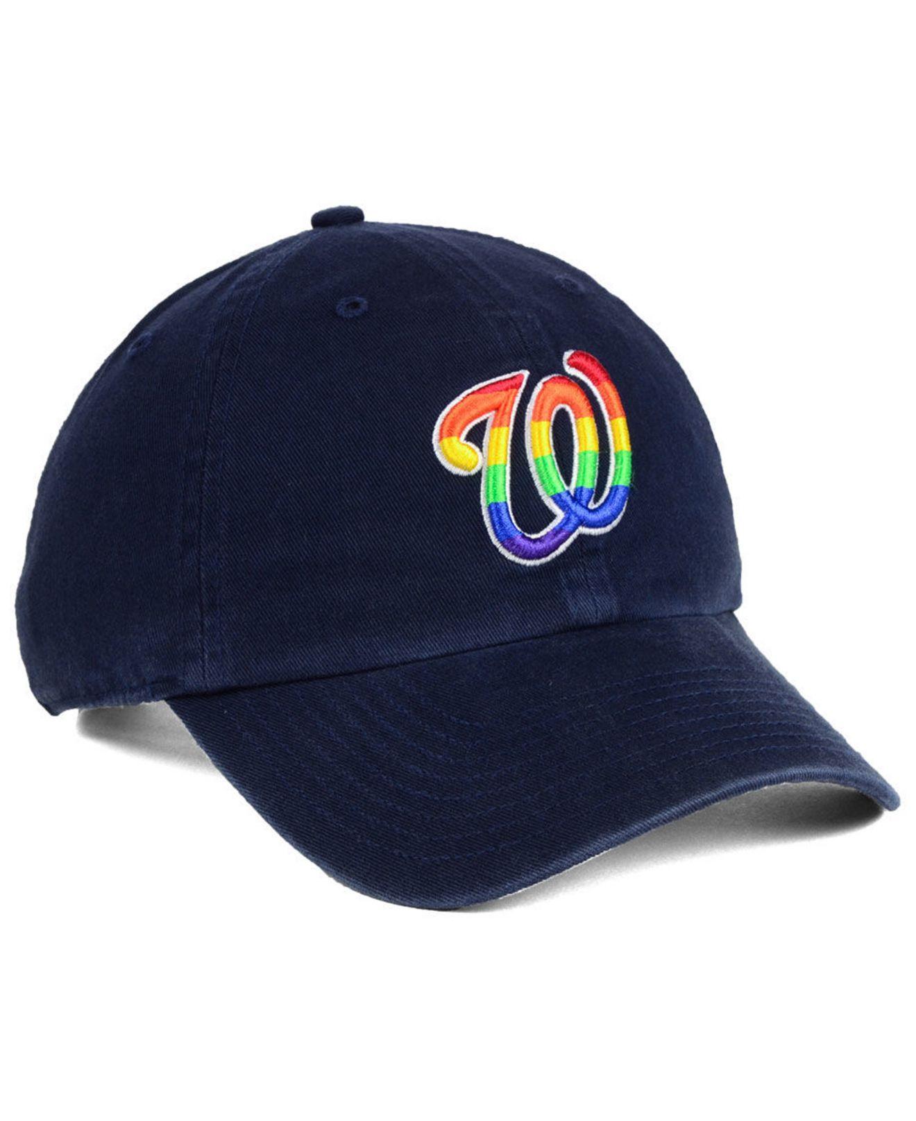 washington nationals pride hat