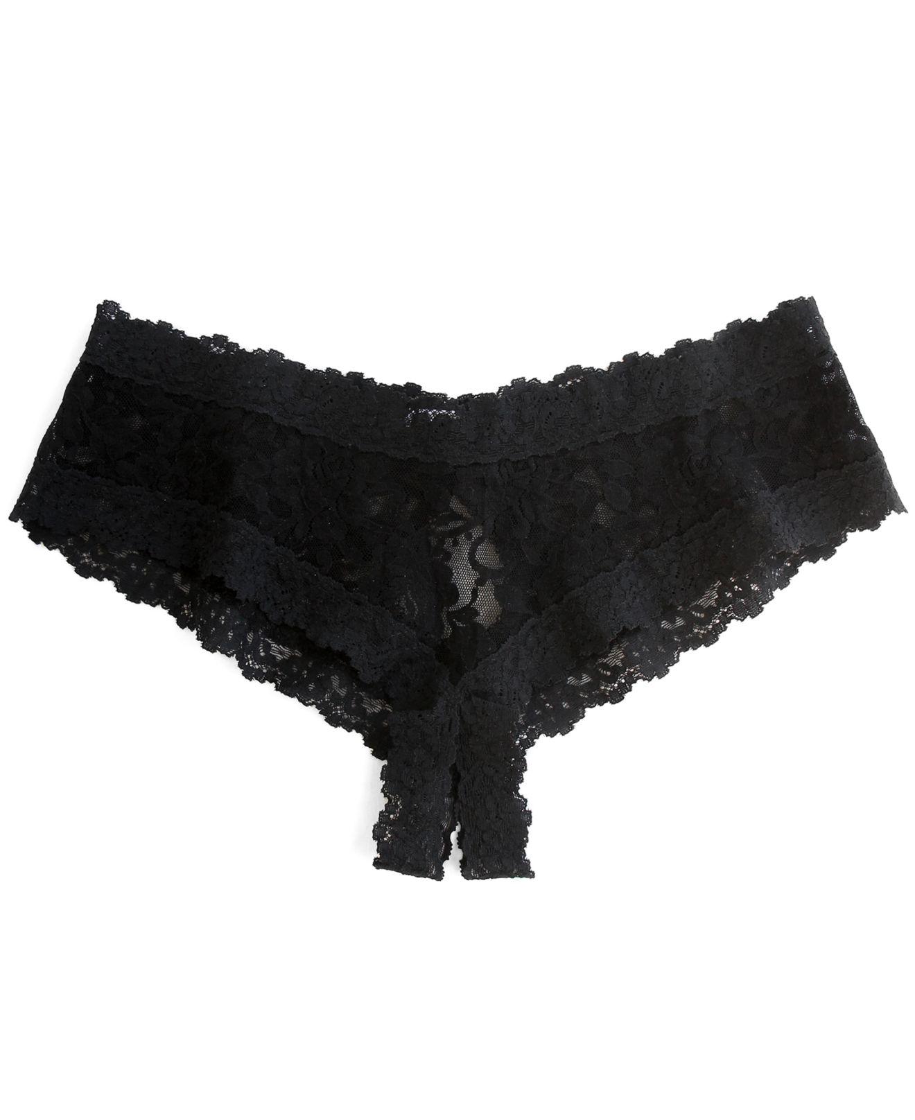 Hanky Panky Lace After Midnight Cheeky Hipster Panties in Black Lyst