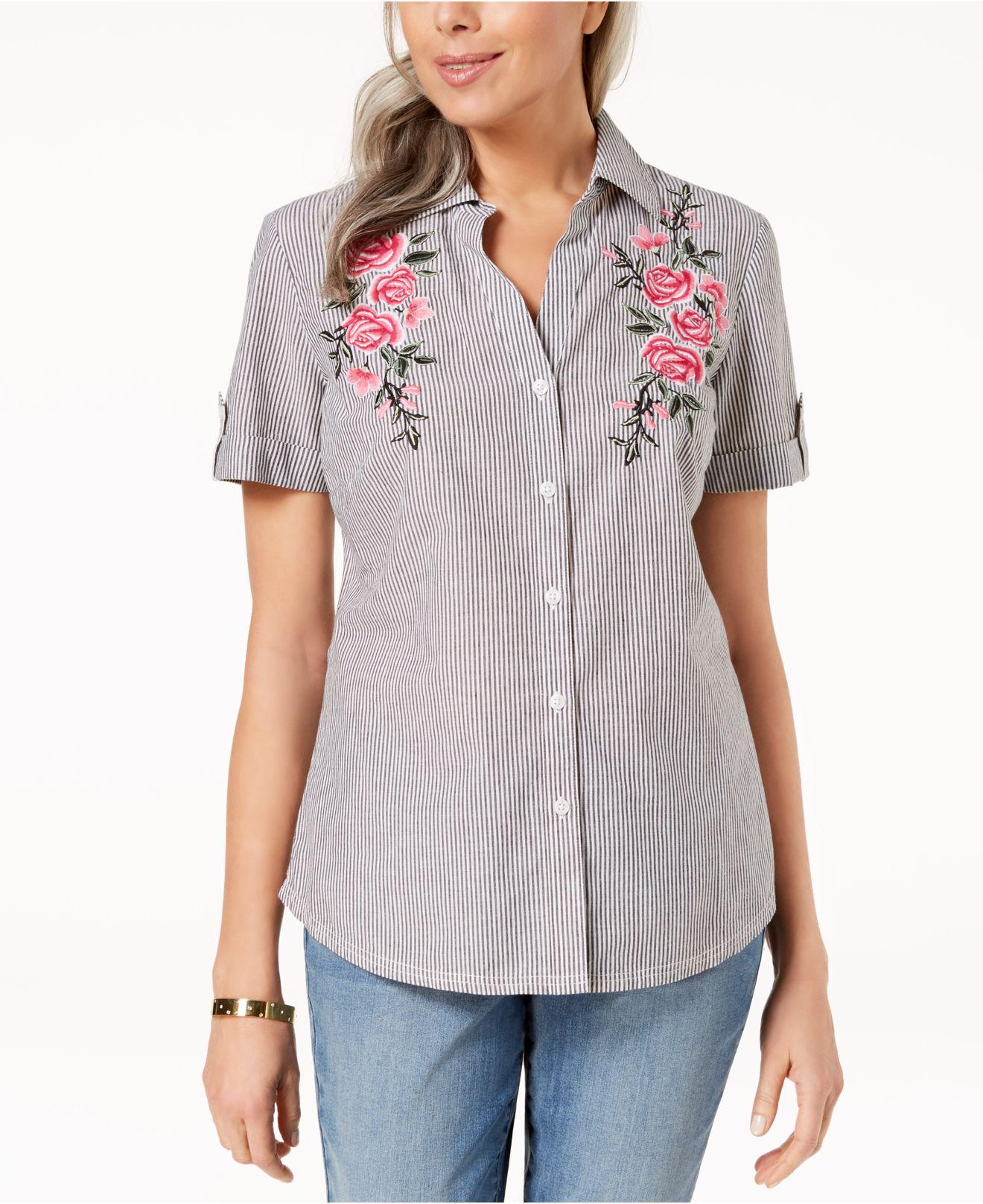 macy's women's karen scott tops