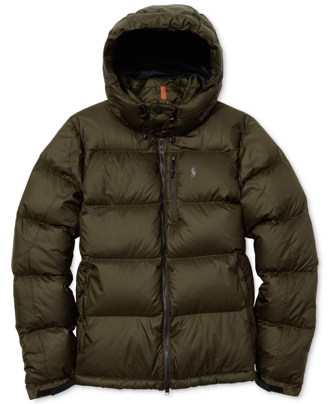 Polo Ralph Lauren Men's Waterrepellent Down Jacket in Green for Men Lyst