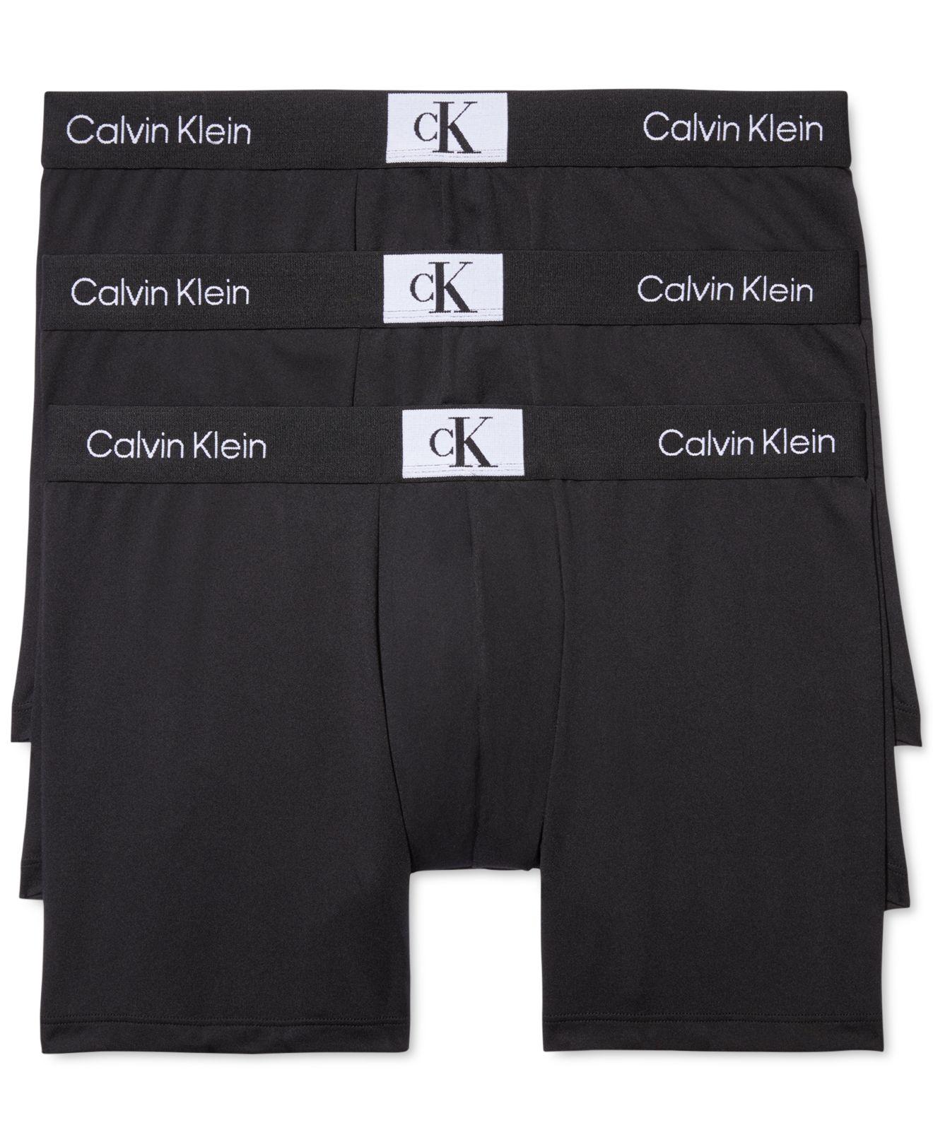 Calvin Klein 1996 Micro 3-pk. Boxer Briefs in Black for Men | Lyst