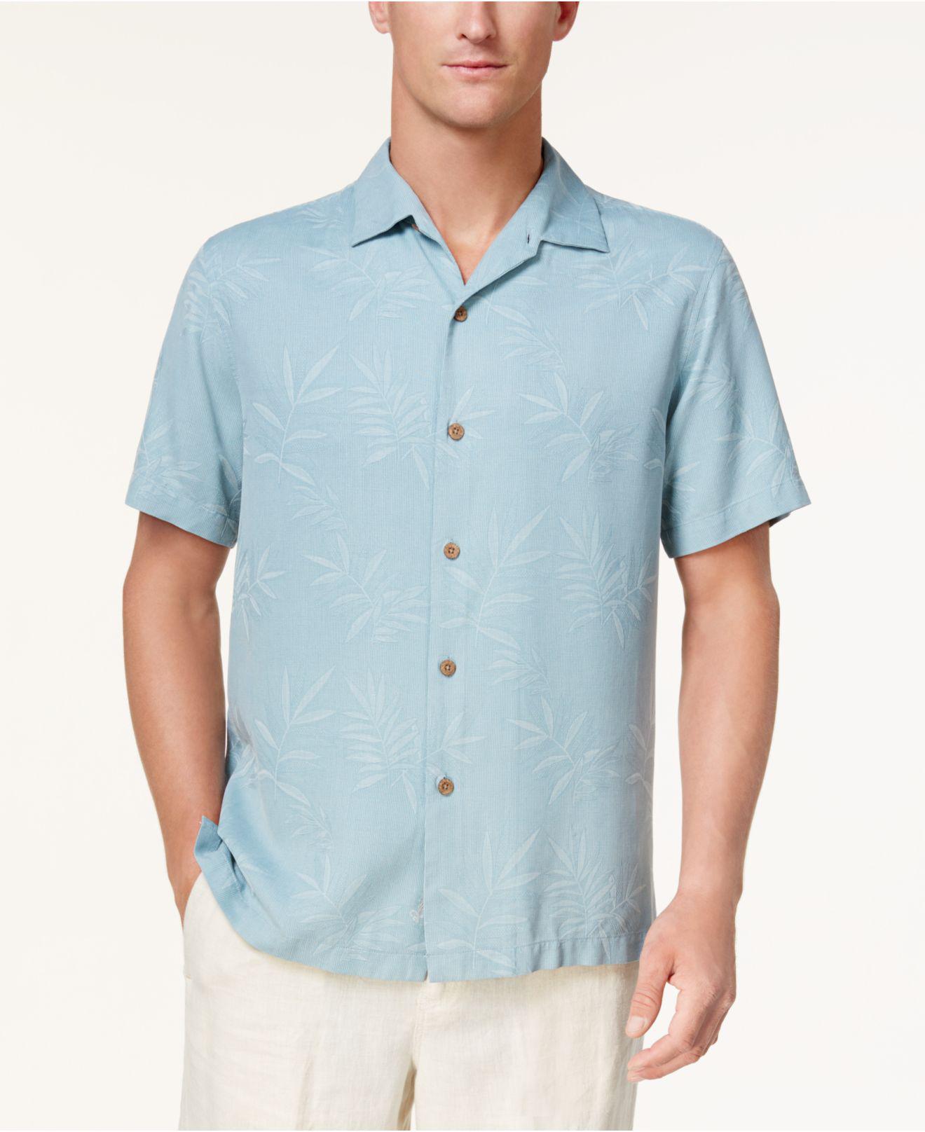 tommy bahama luau floral camp shirt