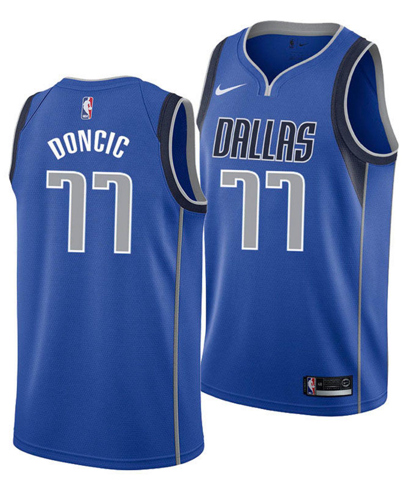Lyst - Nike Luka Doncic Dallas Mavericks Icon Swingman ...