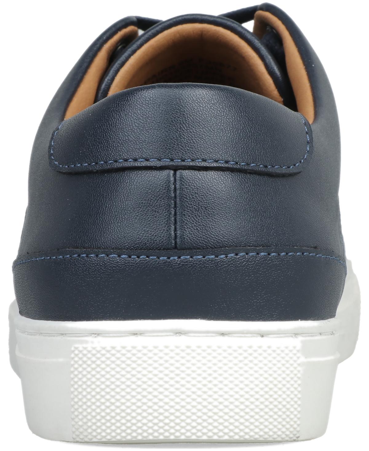 blue leather dress sneakers Vintage Blue Leather Dress Sneaker 5 UK / 6 US