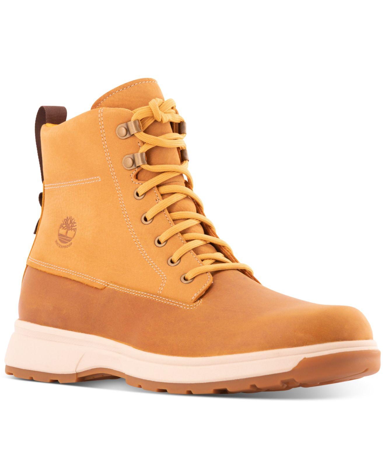 Timberland Atwells Ave Waterproof Boot in Brown for Men | Lyst
