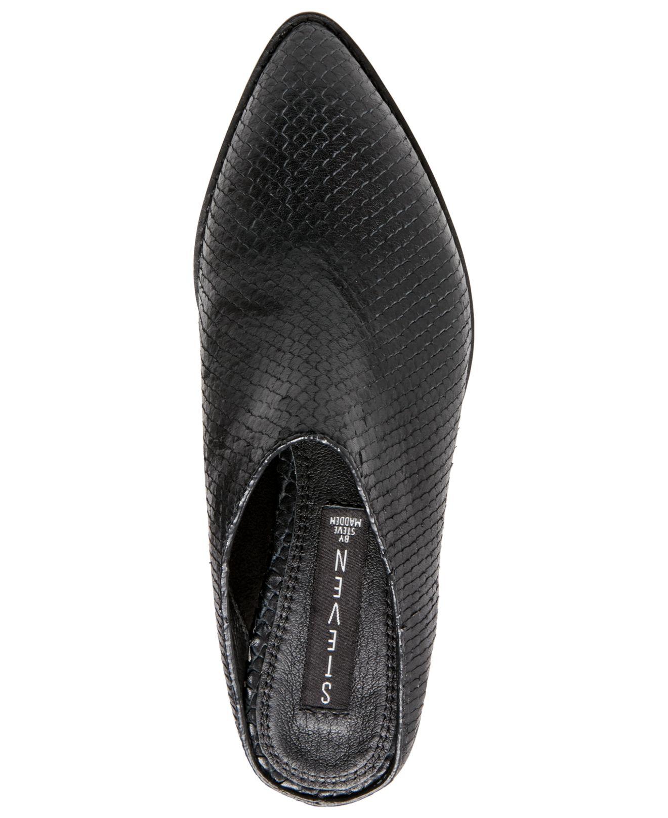 steve madden andrew leather mules