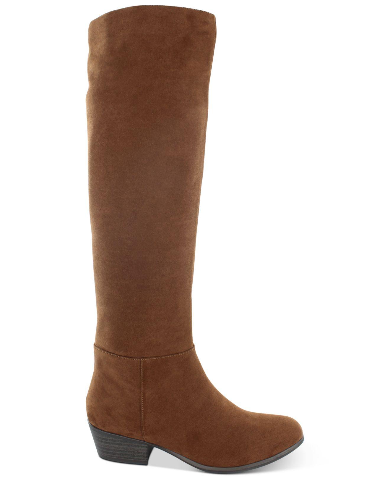 esprit treasure suede dress boots