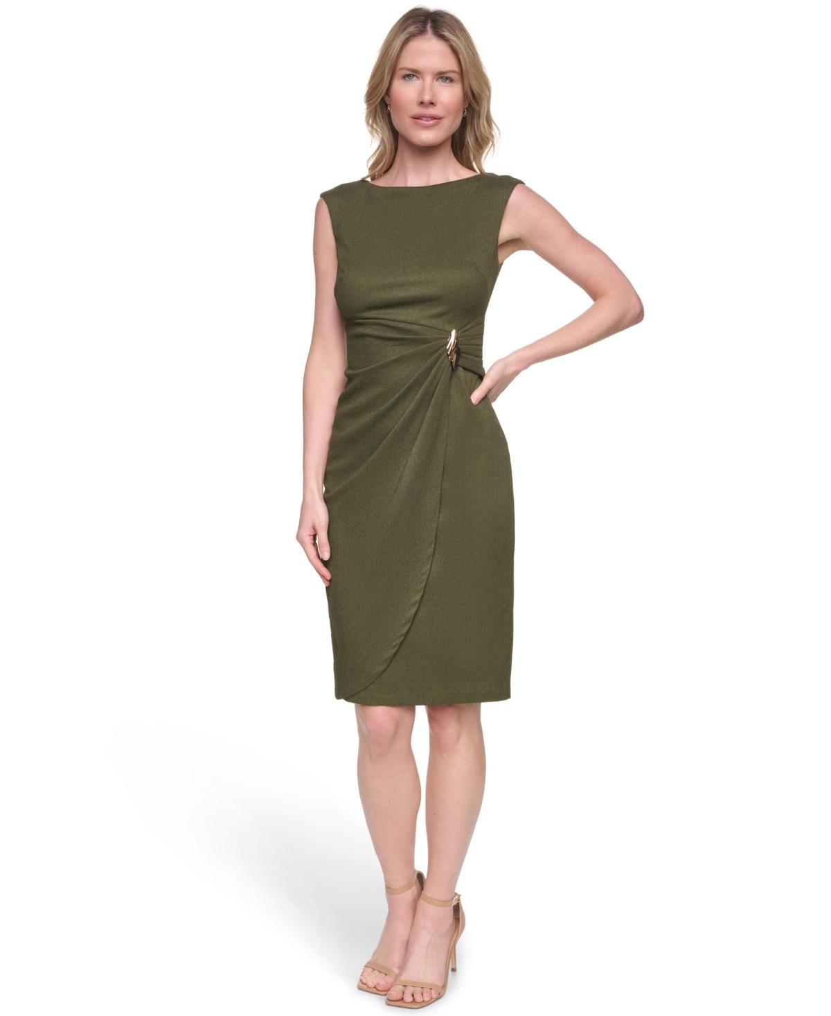 jessica howard fall dresses Jessica Howard Women's Plus Lace Shift Dress Brown Size 14W