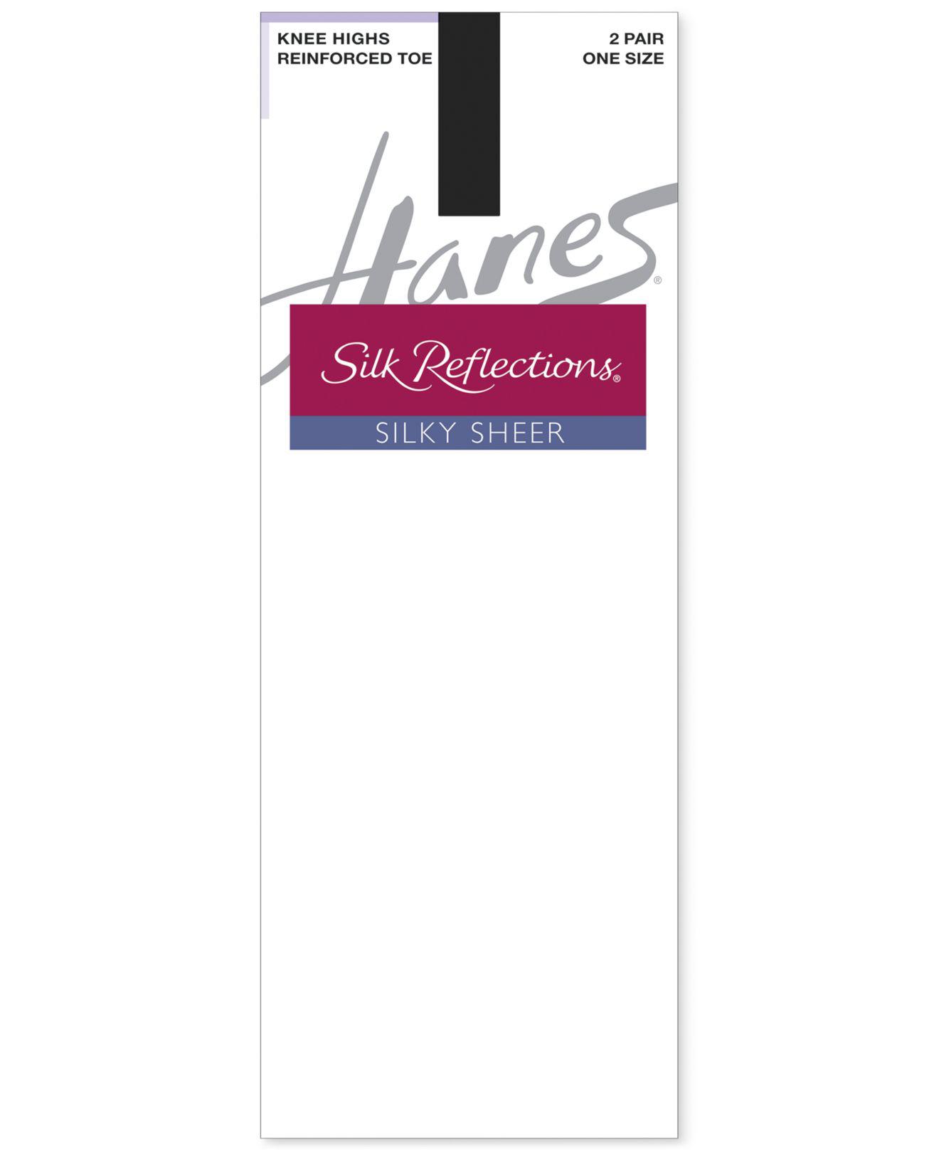 silk reflections knee highs