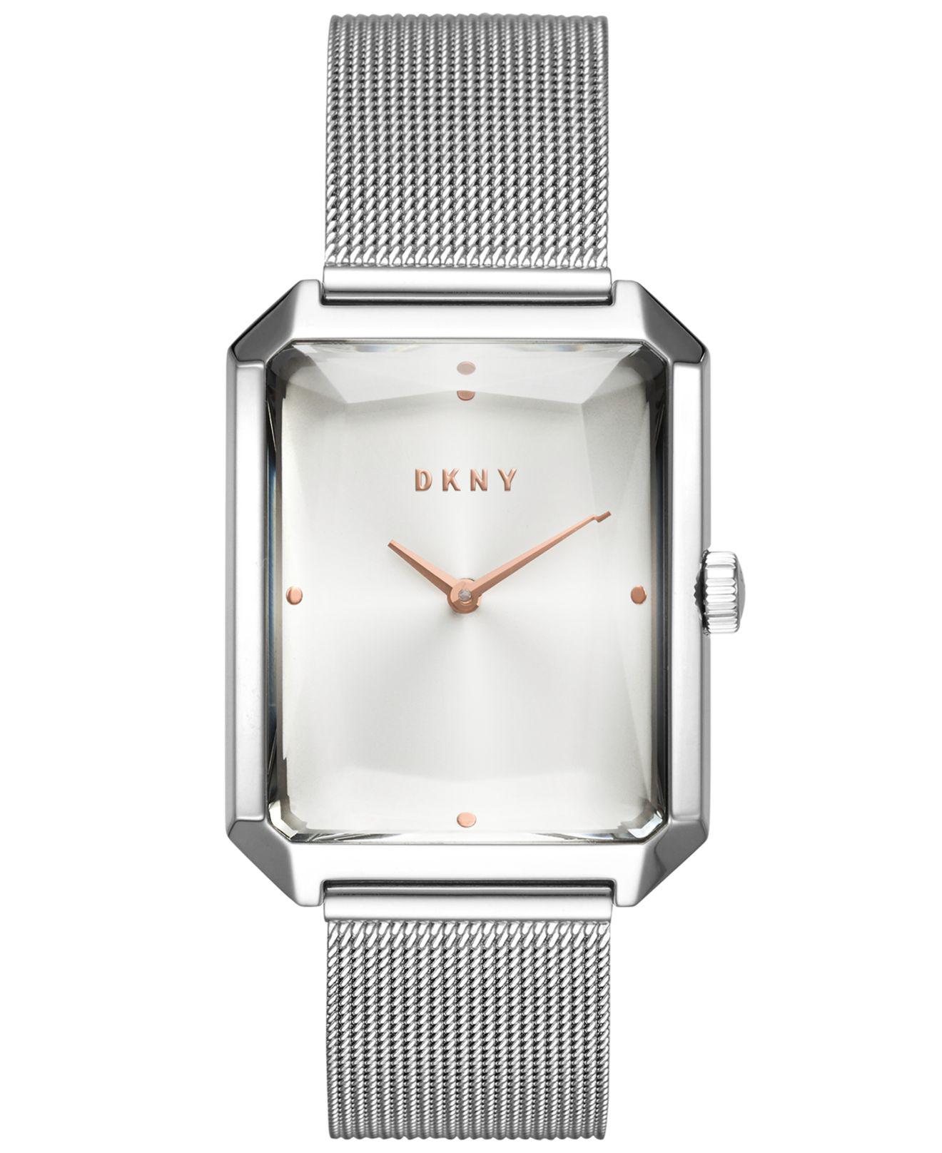 Women S Metallic Cityspire Stainless Steel Mesh Bracelet Watch 27x34mm Created For Macy Women S Metallic Cityspire Stainless Steel Mesh Bracelet Watch 27x34mm Created For Macy