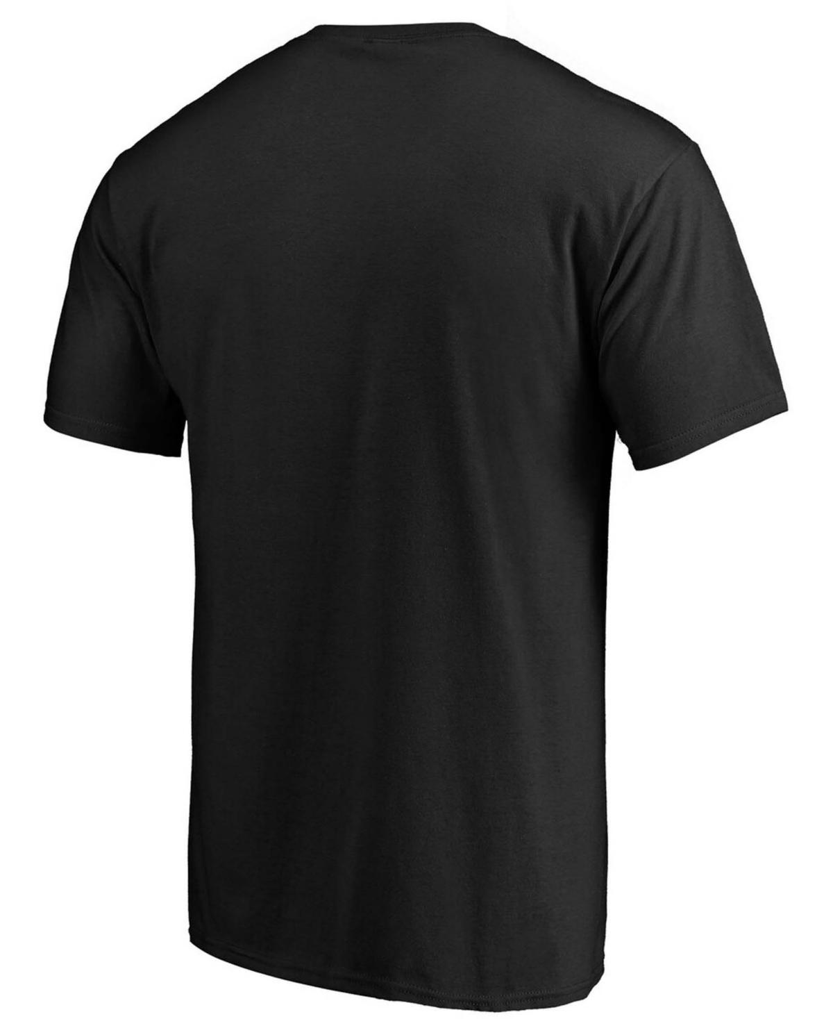 Fanatics Men's Sidney Crosby Pittsburgh Penguins Team Authentic Stack T-Shirt - Black