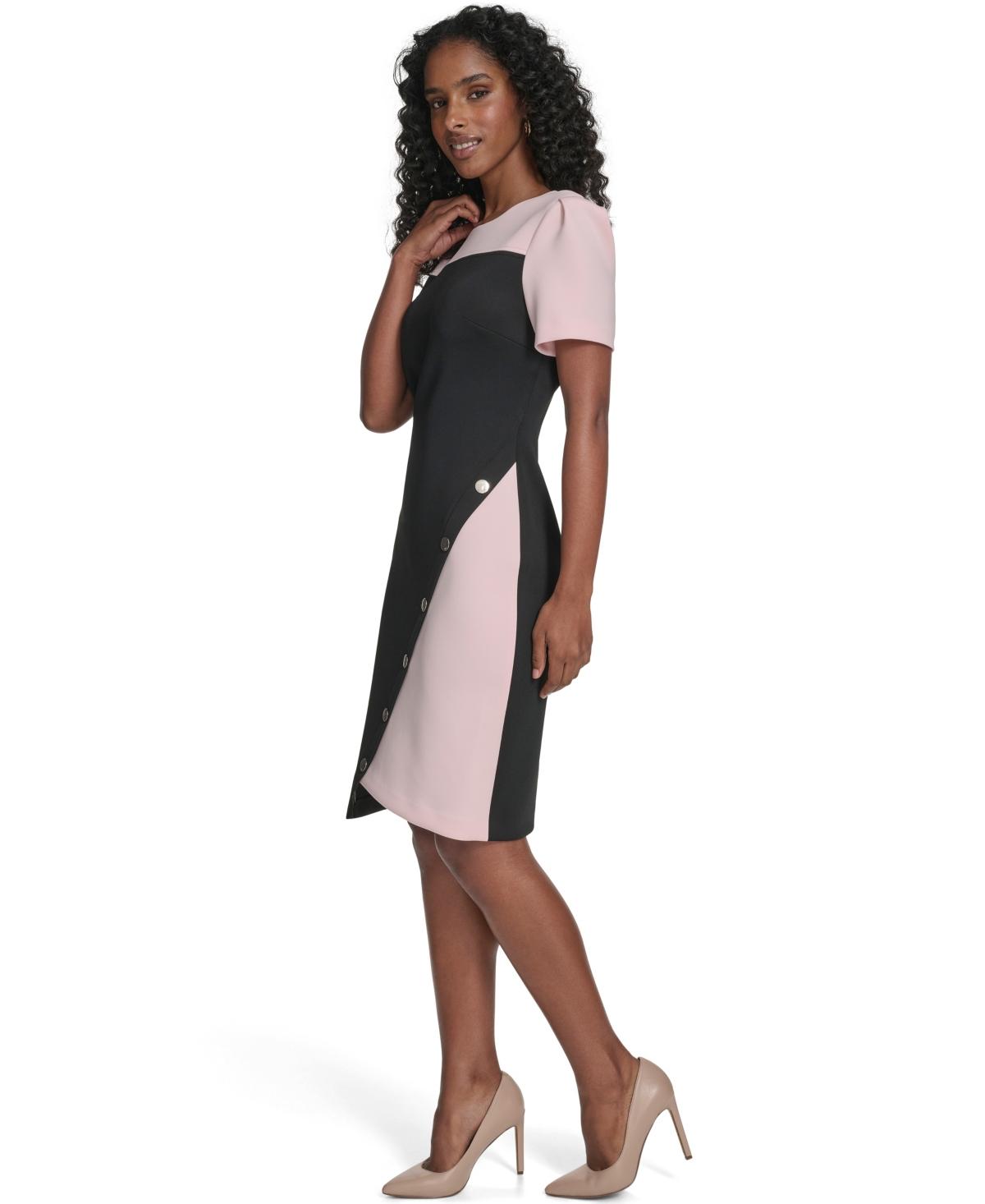tommy hilfiger colorblocked asymmetrical dress Tommy Hilfiger Women's Colorblocked Asymmetrical Dress