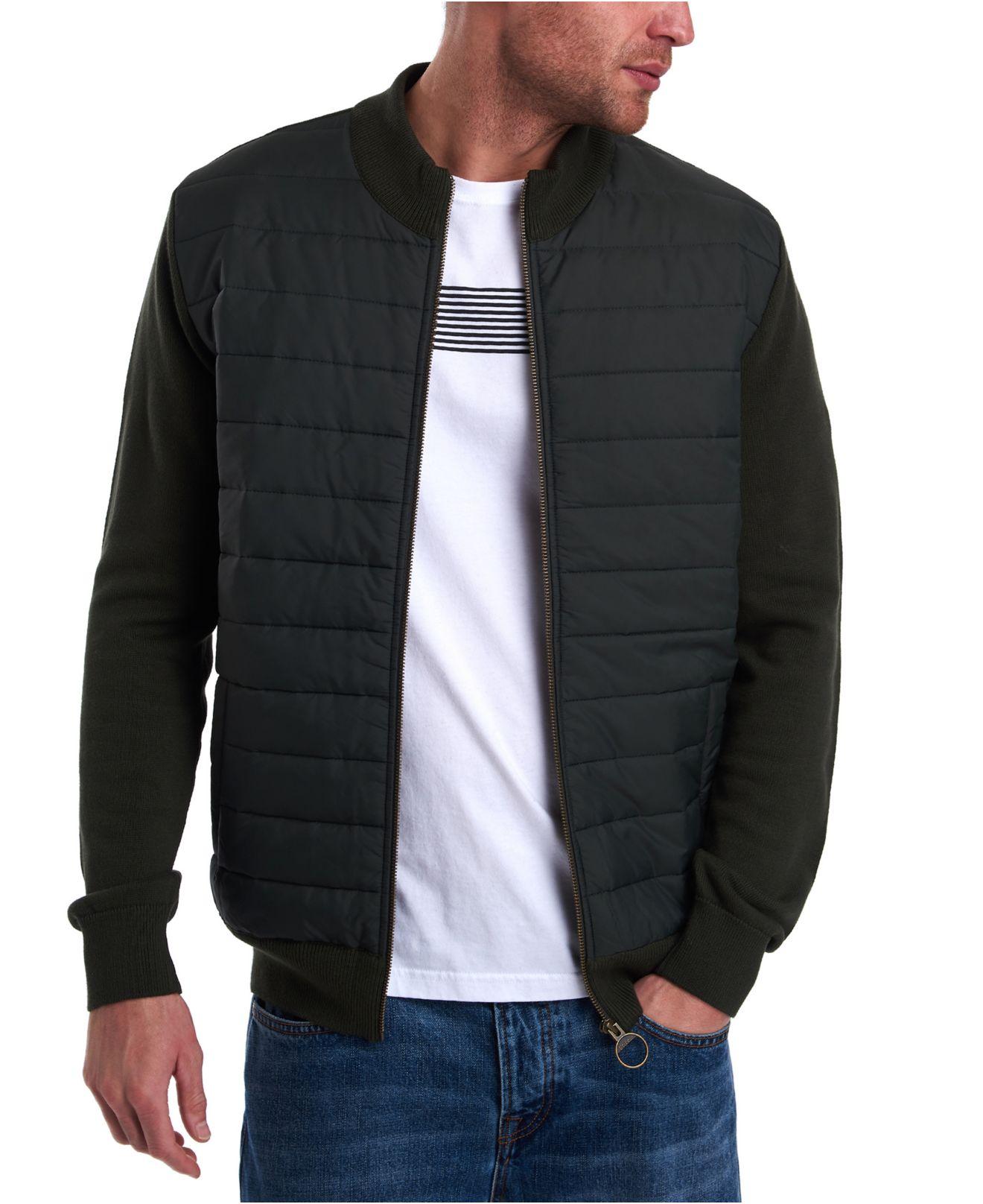 barbour men's carn baffle sweater