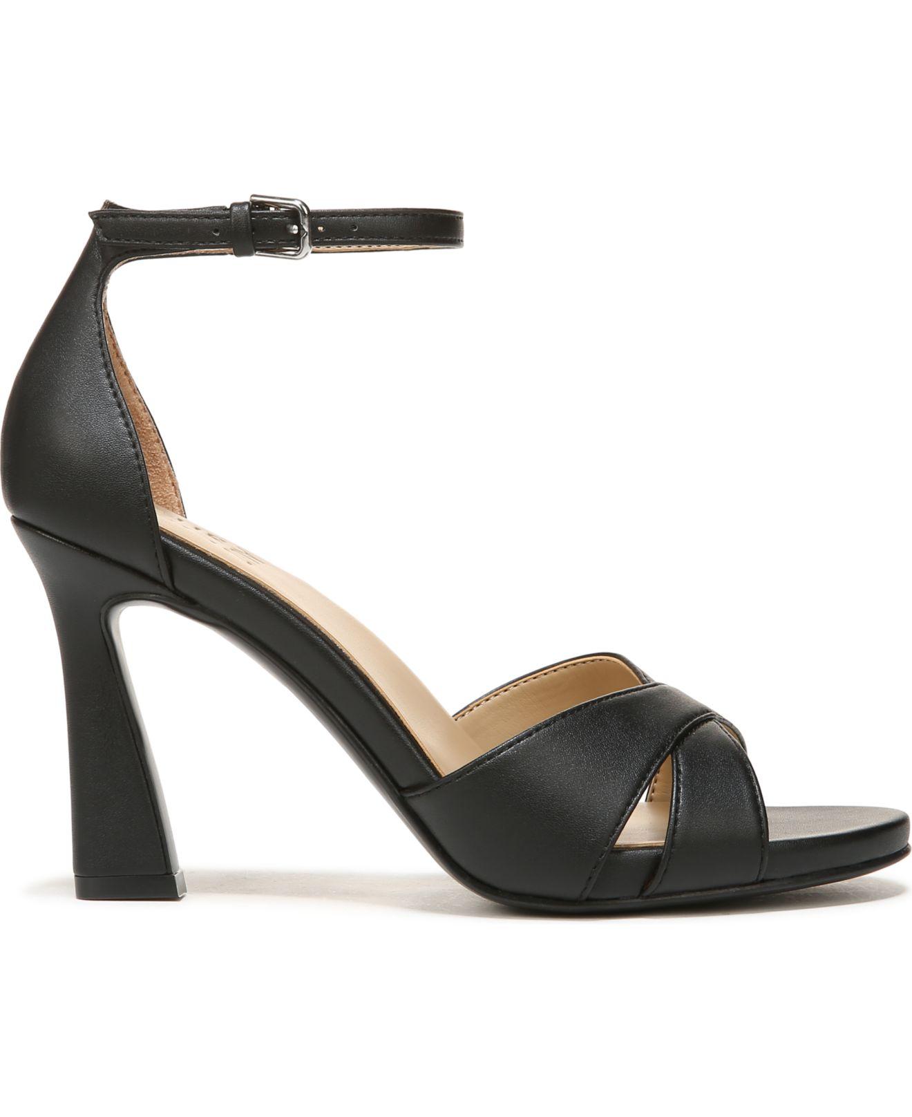 Naturalizer Henson Ankle Strap Sandals in Black | Lyst