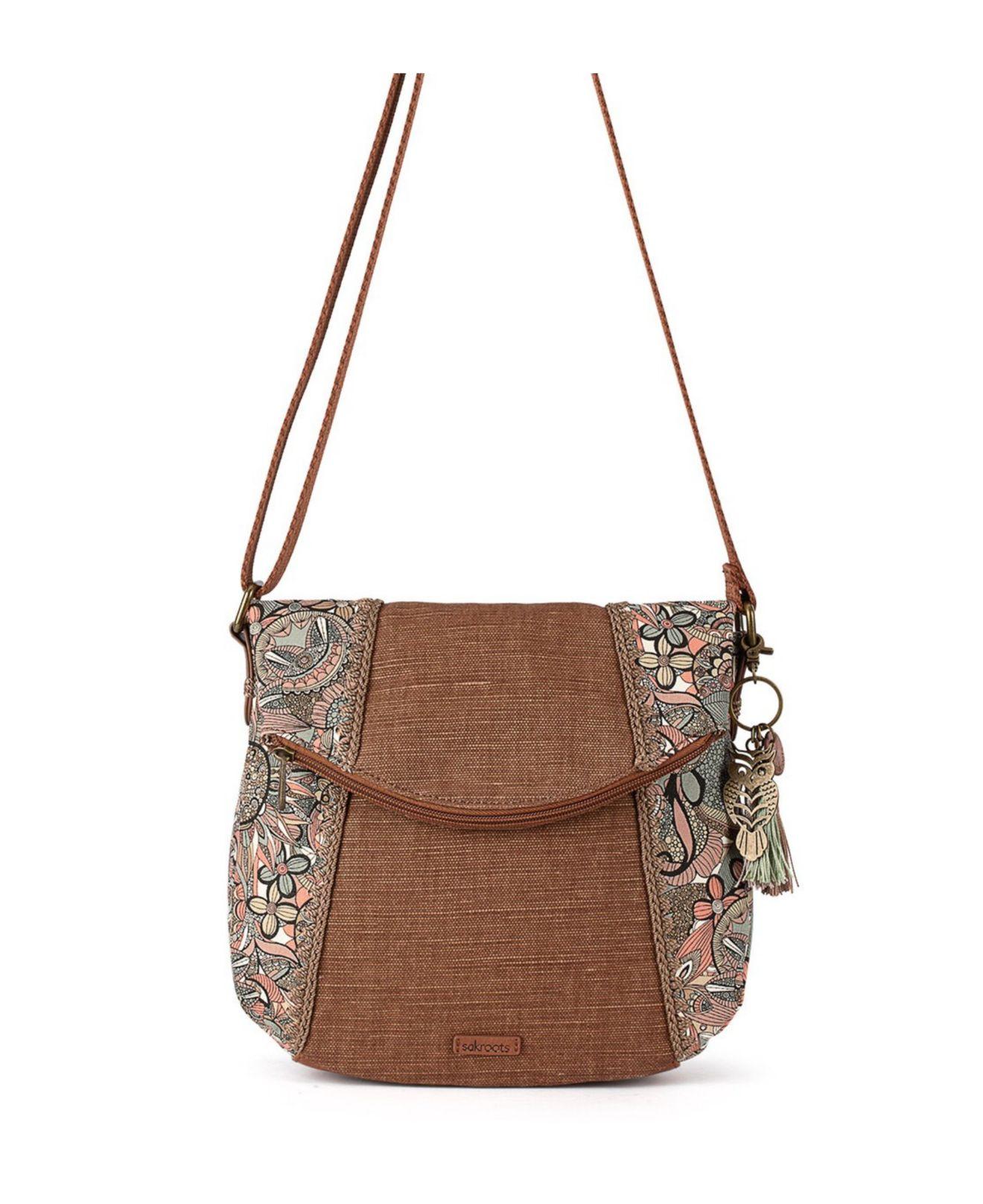 Sakroots Foldover Crossbody Bag in Brown Lyst