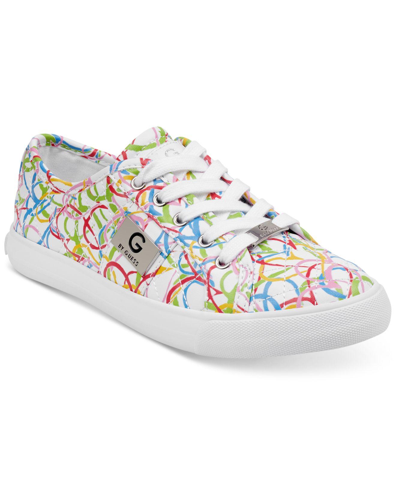 guess backer lace up sneakers
