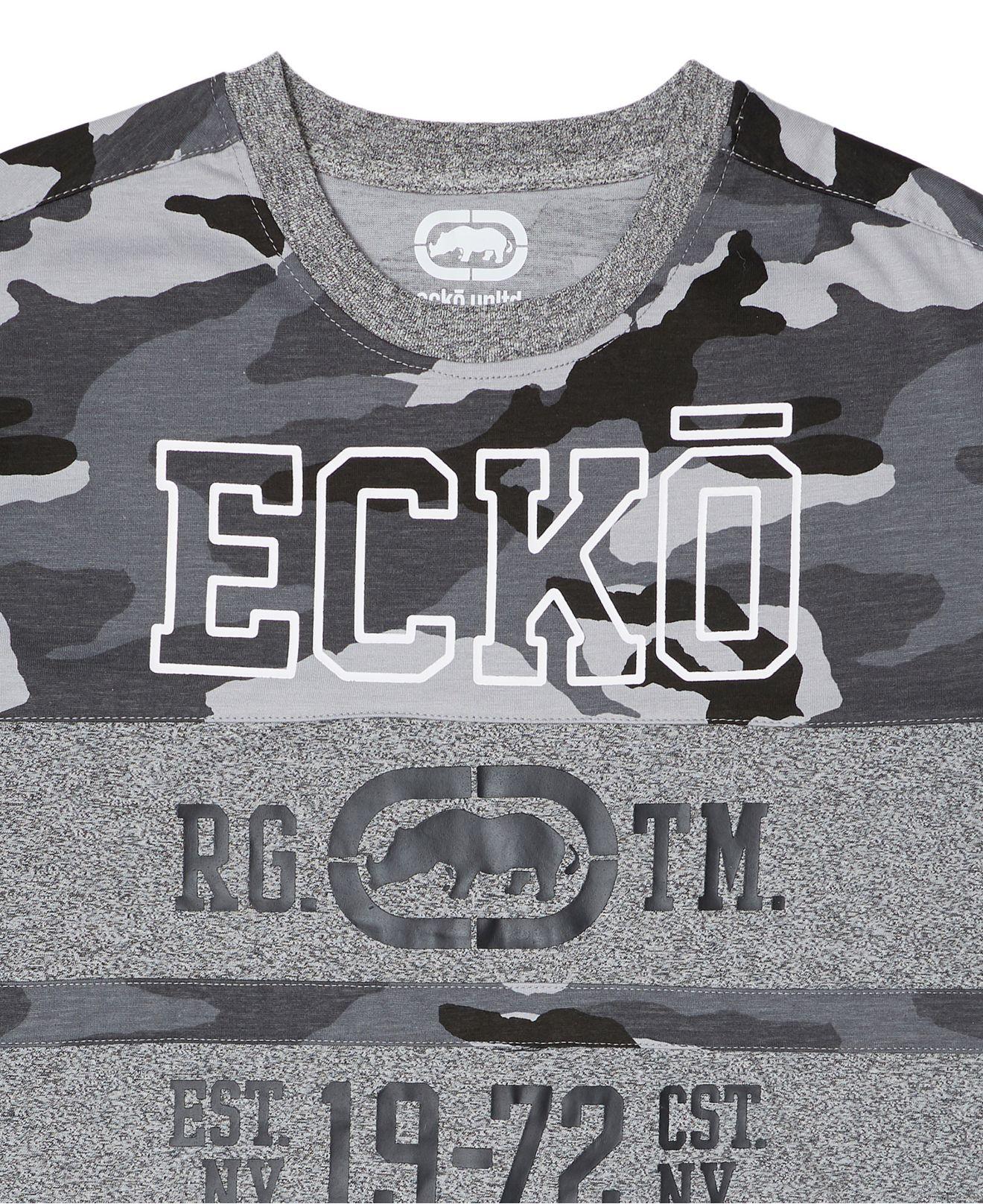 Ecko' Unltd Cotton 1972 Short Sleeve Knit in Gray for Men Lyst