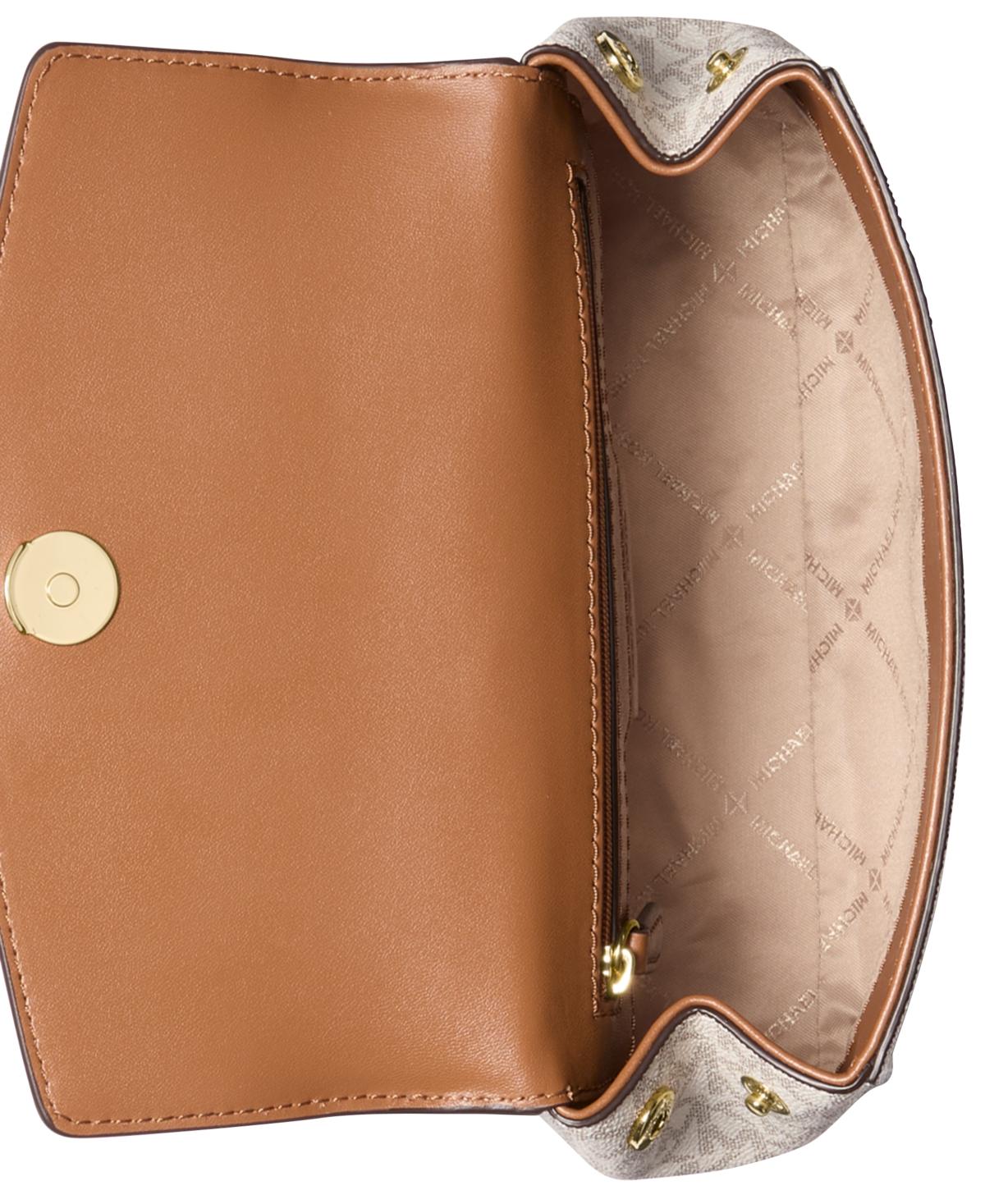 Michael Kors Michael Ava Small Crossbody Bag in Natural | Lyst