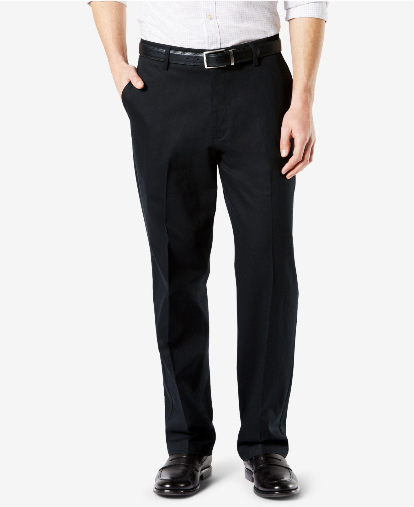 dockers relaxed fit pleated pants