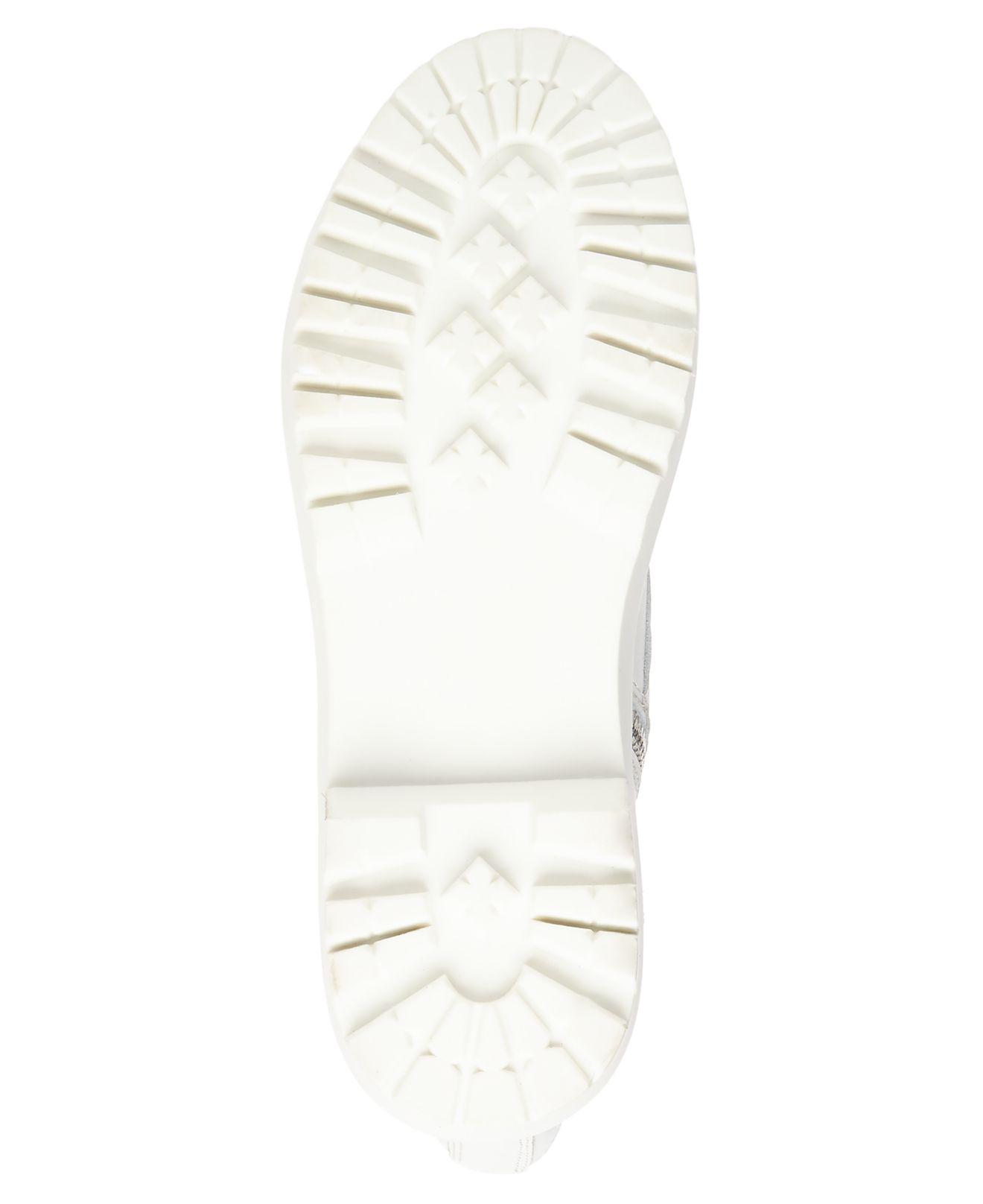 steve madden wayne boots white