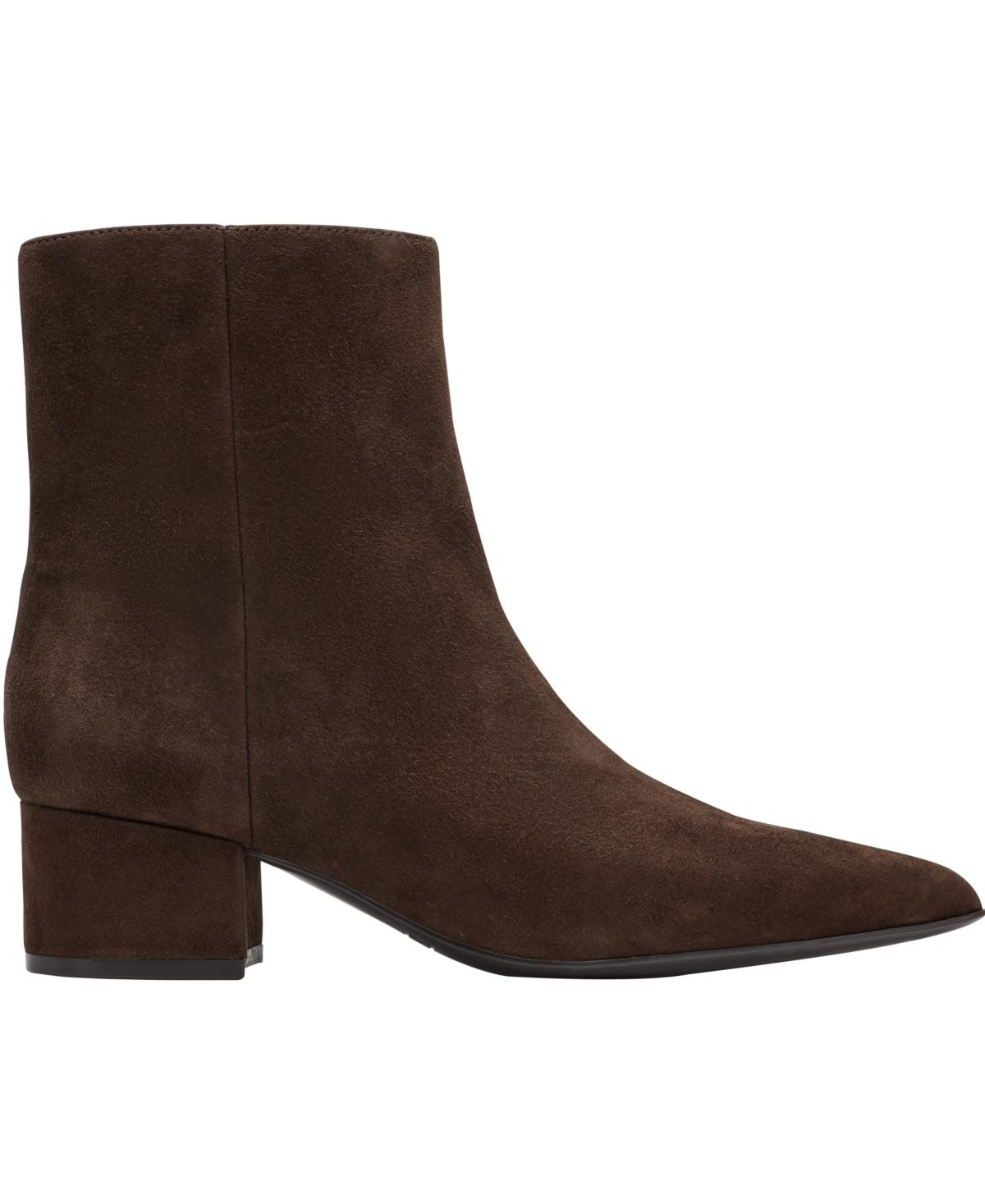 marc fisher women's gismo block heel dress booties Bootie | | Black | Size 6.5 The Gismo is the perfect wardrobe staple! Marc Fisher Women's Brown Gismo