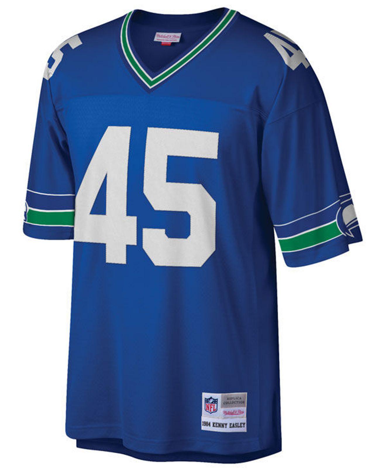 Mitchell & Ness Synthetic Kenny Easley Seattle Seahawks Replica