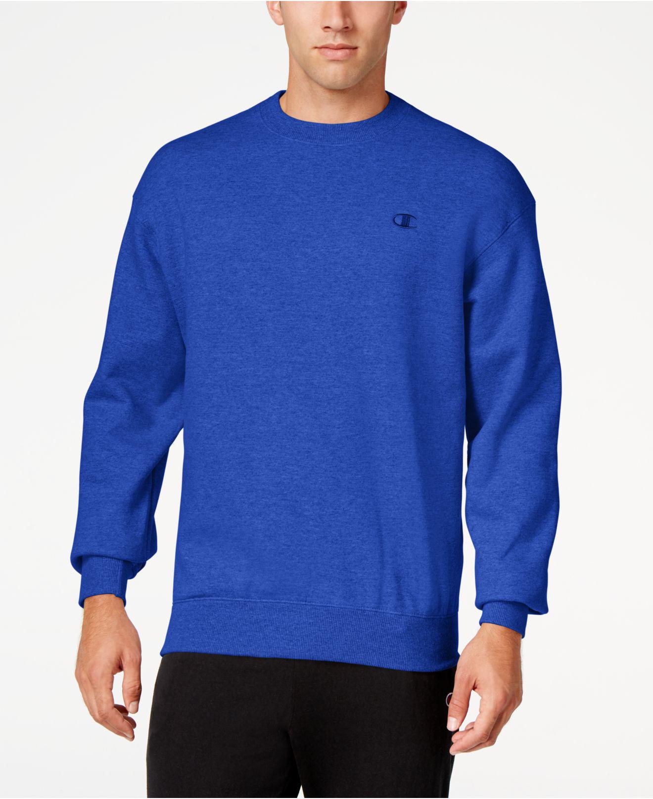 champion powerblend fleece sweatshirt
