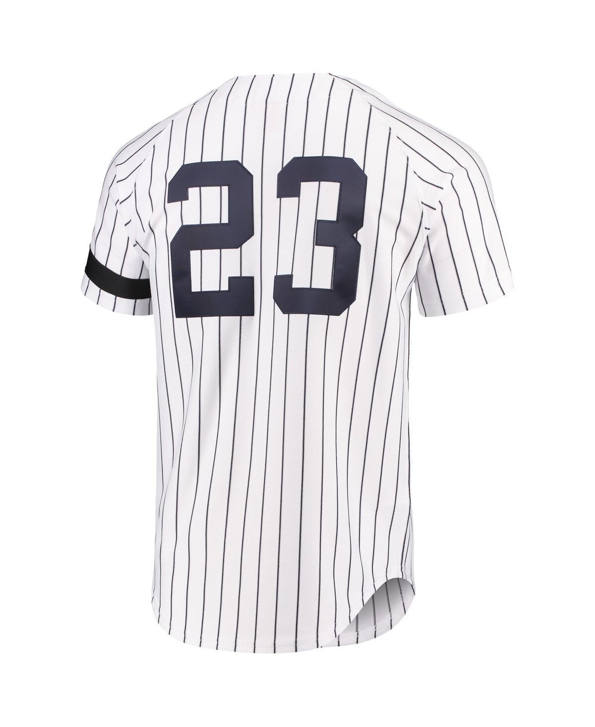 Men's Mitchell & Ness White New York Yankees Cooperstown Collection 1996  Authentic Home Jersey