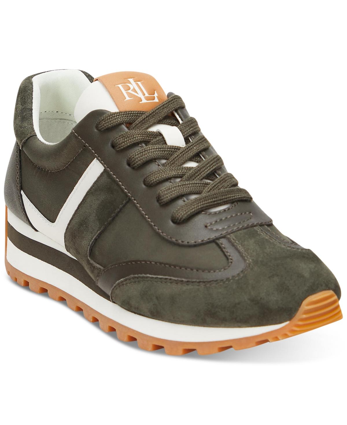 【Ralph Lauren】Dani スニーカー Suede Leather Sneaker Dani Suede & Leather Sneaker