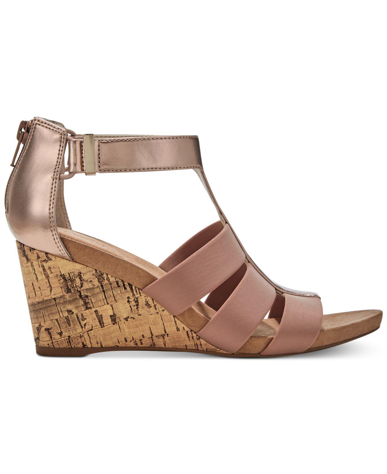 macys alfani wedge sandals
