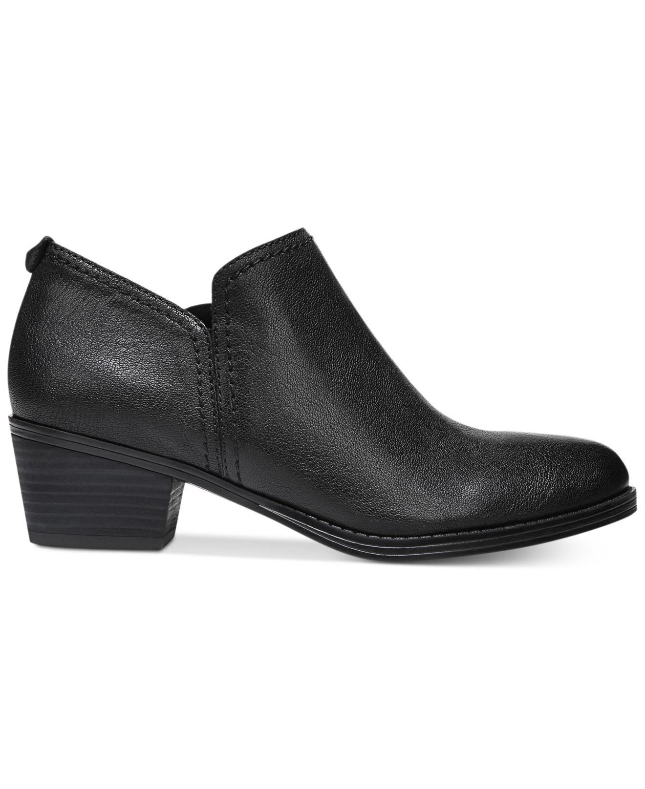 naturalizer zarie leather ankle booties