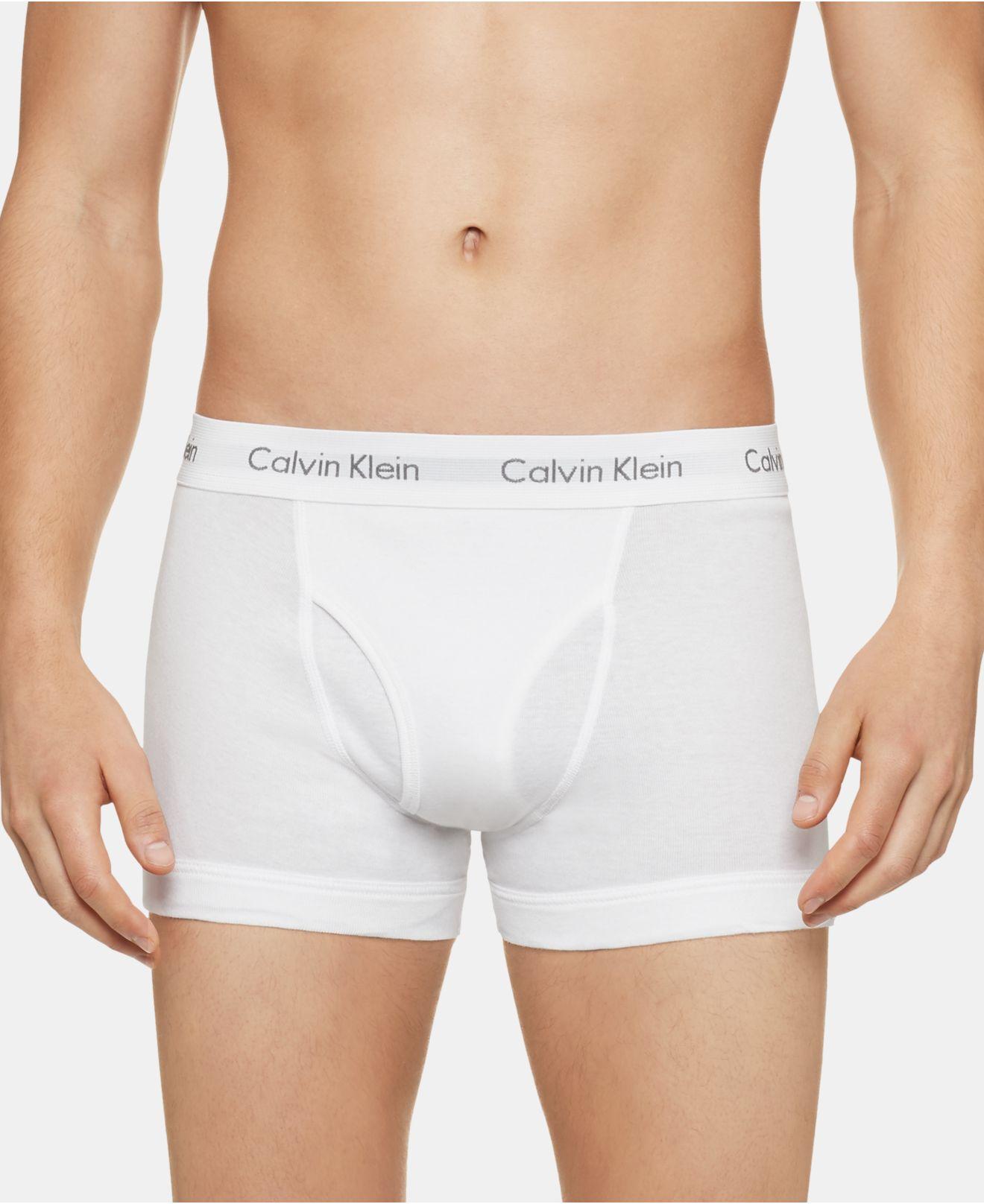calvin klein classic fit trunks