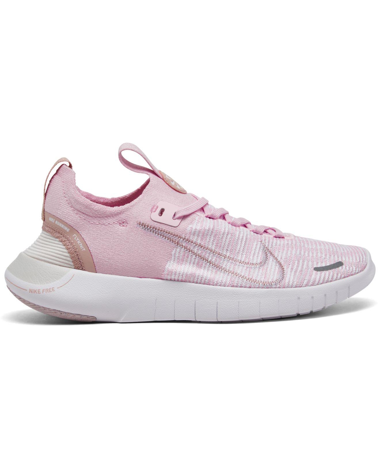 agua Sympton suma Nike Free Run Flyknit Next Nature Running Sneakers From Finish Line in Pink  | Lyst