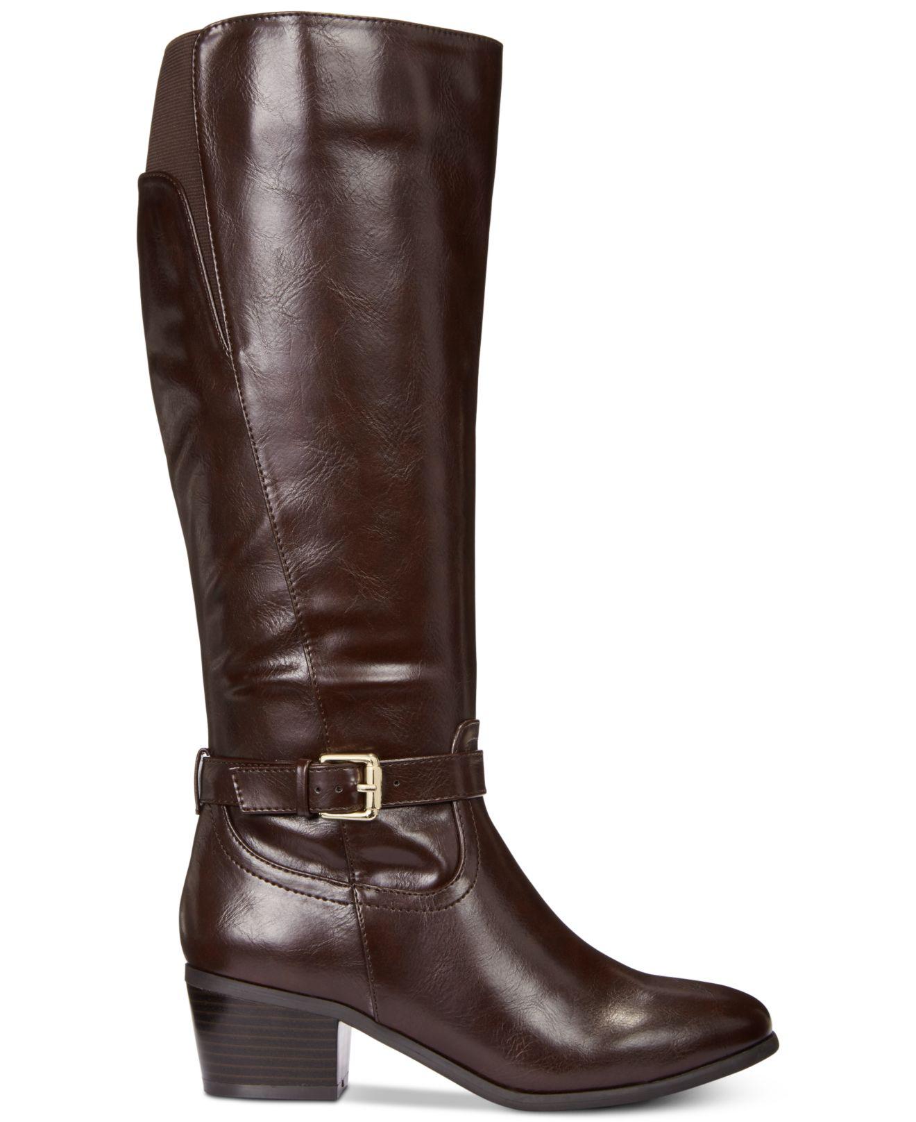 green leather boots