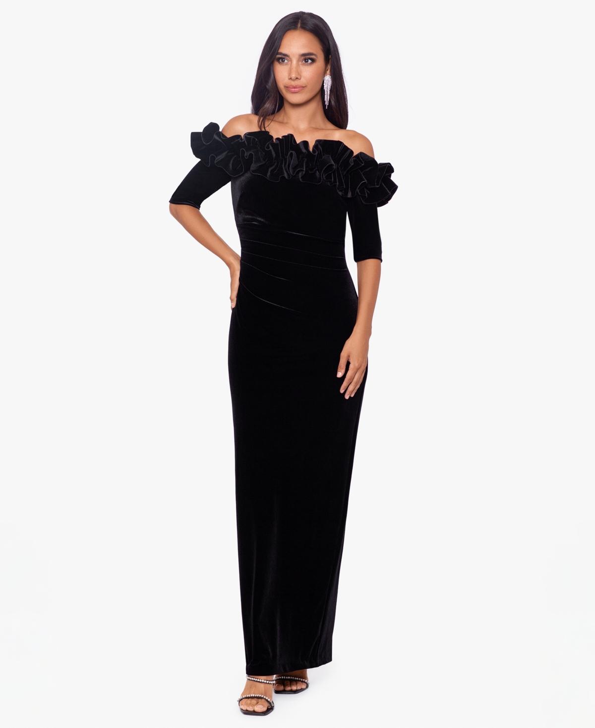Xscape Velvet Dresses for Women | Lyst