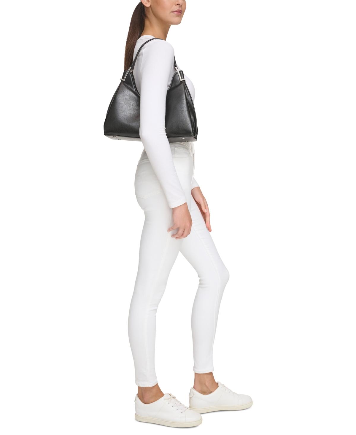 Calvin Klein Falcon Shoulder Bag in Black Lyst