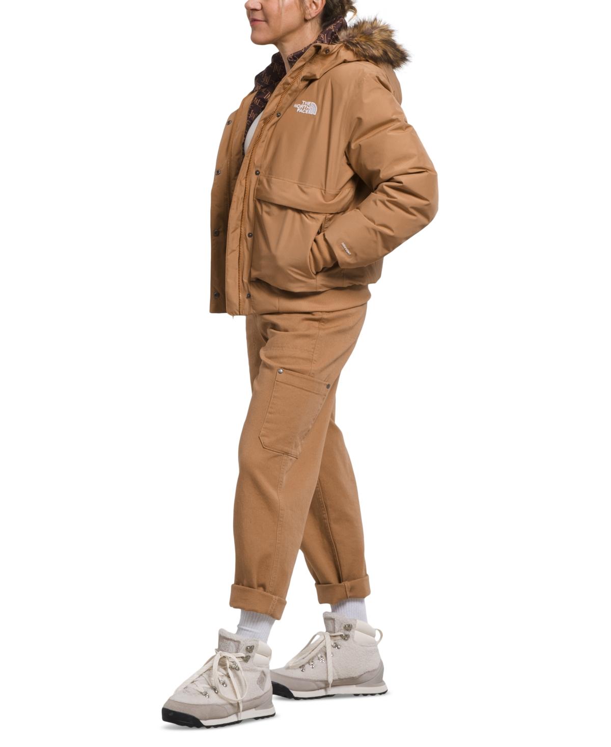 The North Face Arctic Bomber Coat in Natural | Lyst