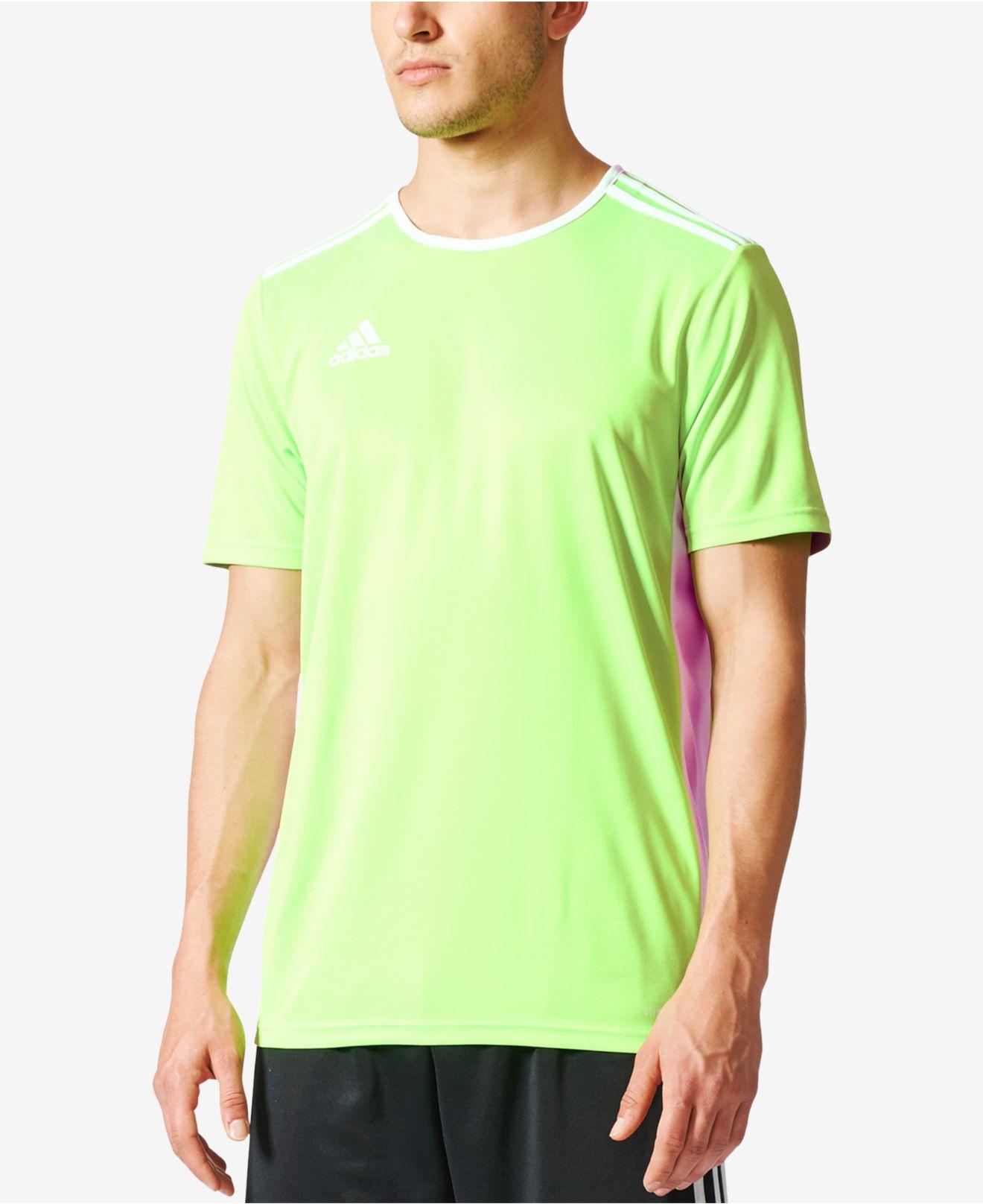adidas Synthetic Entrada 18 Jersey (solar Green/white) Clothing ... adidas Synthetic Entrada 18 Jersey (solar Green/white) Clothing ...