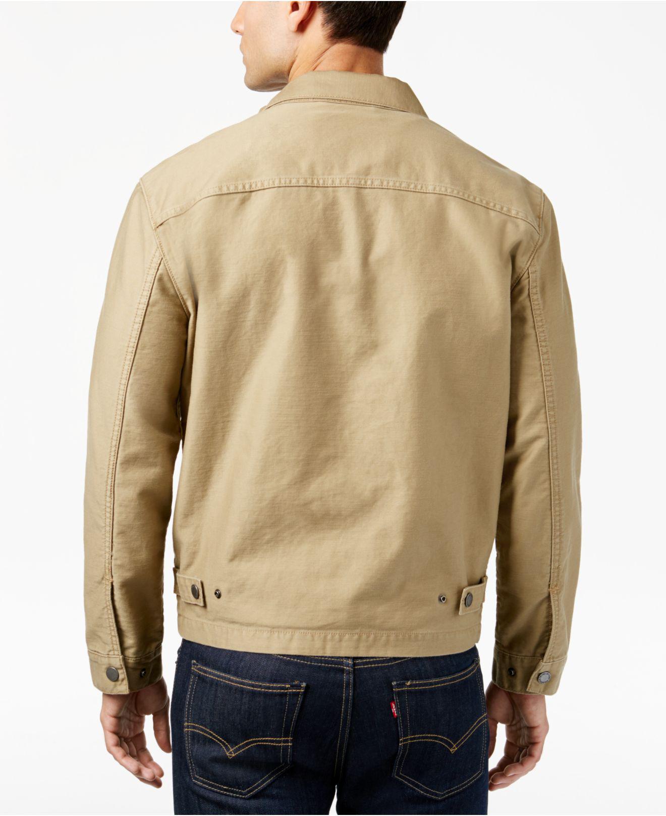 levi's men's harrington trucker jacket