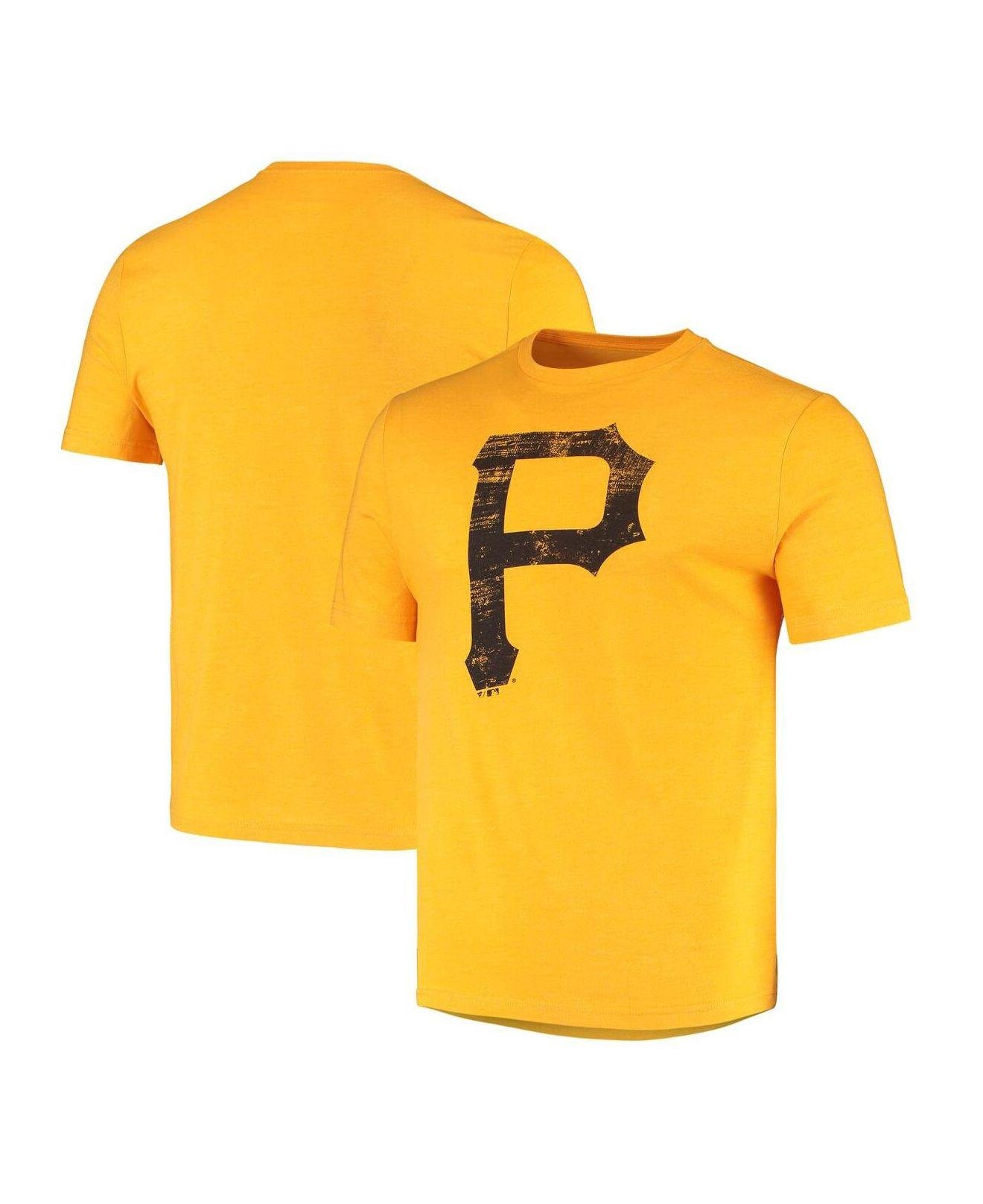 Fanatics Men's Heathered Royal Philadelphia Phillies Weathered Official Logo Tri-Blend T-Shirt Heather Royal