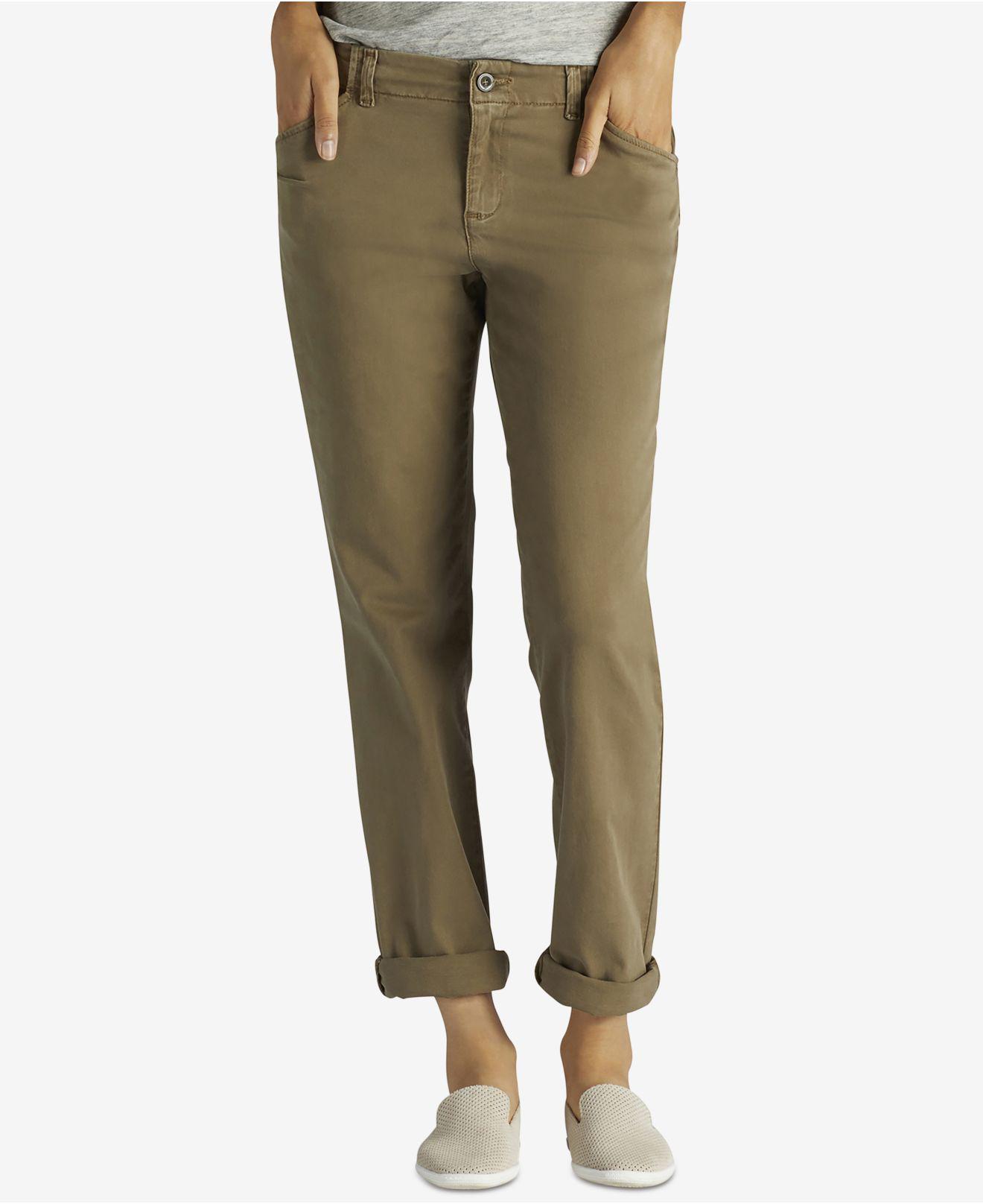 lee platinum tailored chino pants