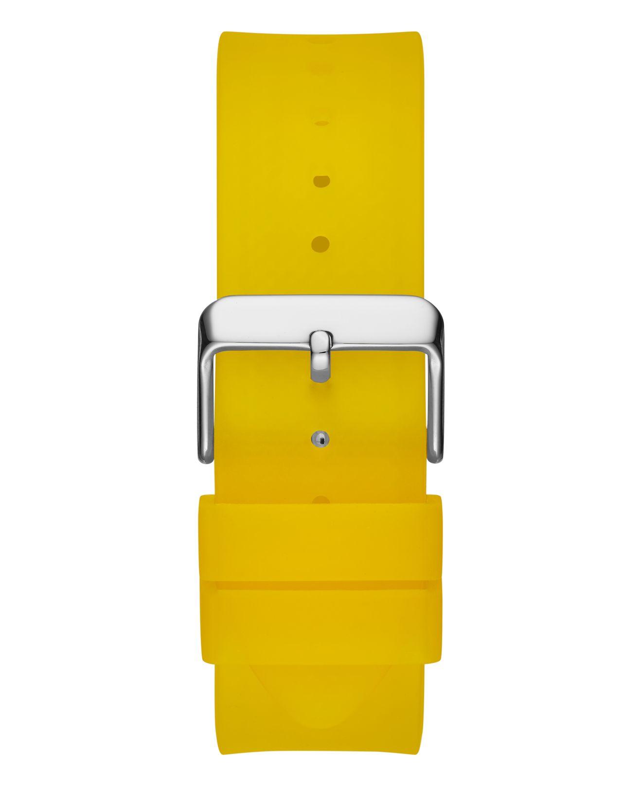 guess yellow watch