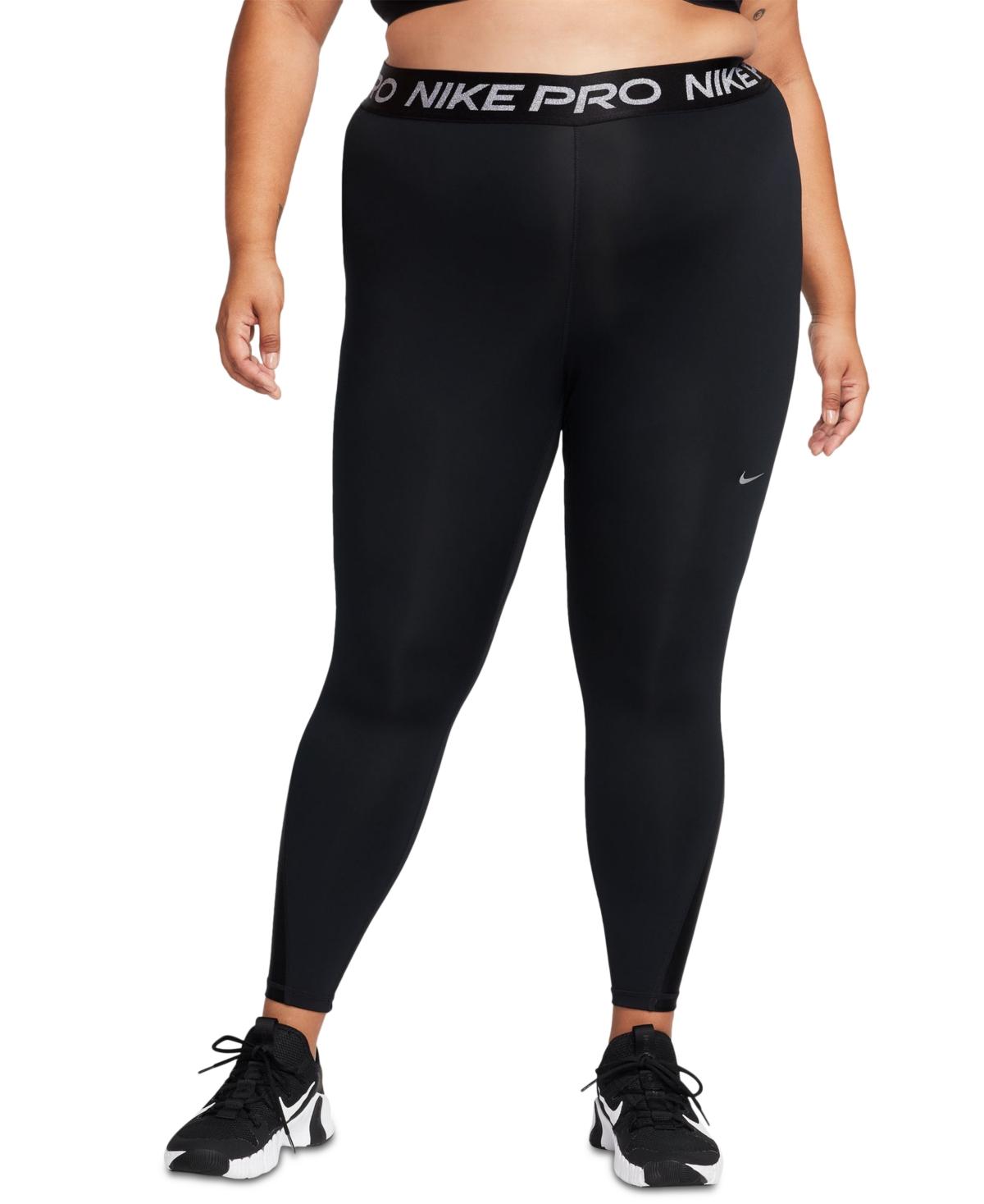 Nike metallic leggings plus size 2025